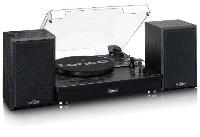 Lenco Ls-101bk Tocadiscos De Tracción Por Correa Negro
