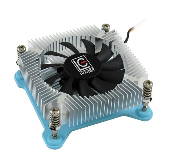EAN 4260070125041 - LC-Power LC-CC-65 sistema de refrigeración para ordenador Procesador Enfriador 6,5 cm Azul, Plata, Blanco imagen 1