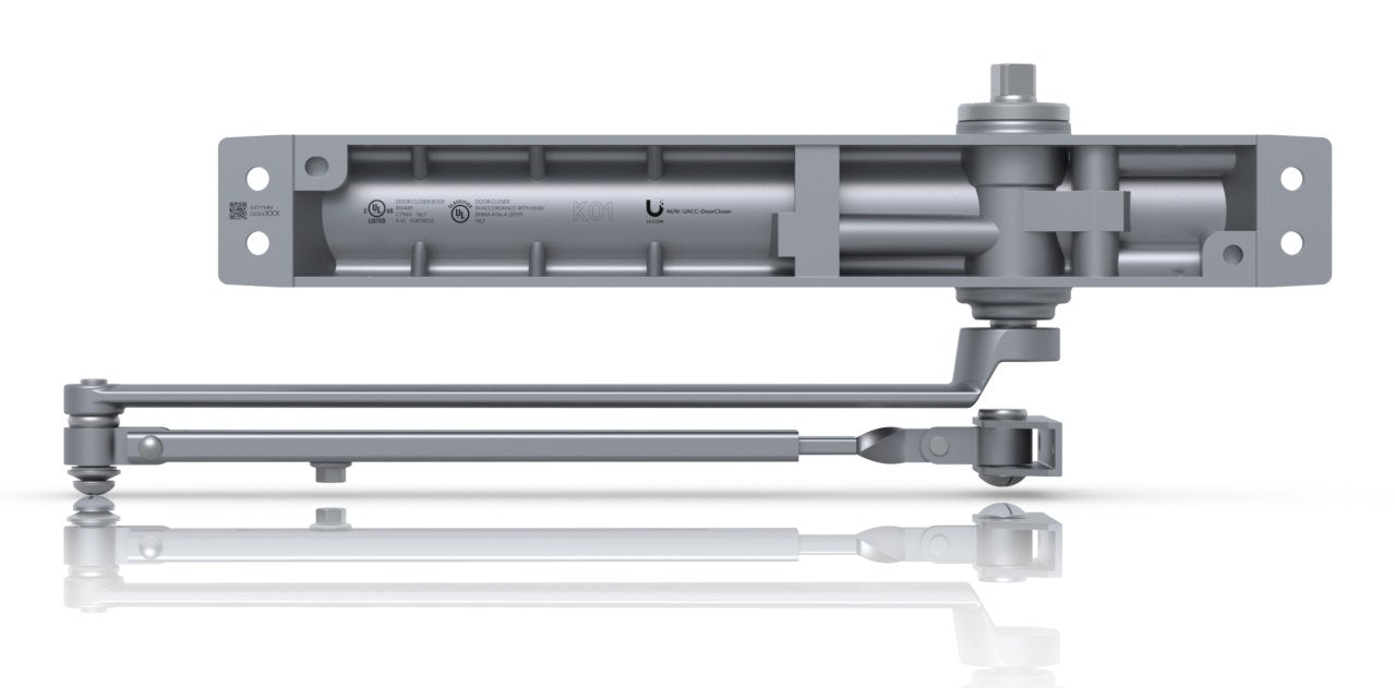 EAN 0810177161653 - Ubiquiti UACC-DoorCloser Universal (Brazo regular) cierrapuertas de superficie Gris imagen 5