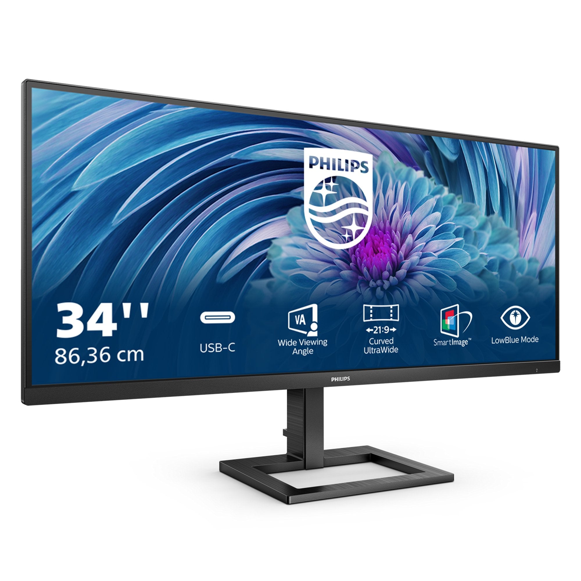 EAN 8721038003352 - Philips E Line 346E2LAE/23 pantalla para PC 86,4 cm (34") 3440 x 1440 Pixeles Wide Quad HD LCD Negro imagen 2
