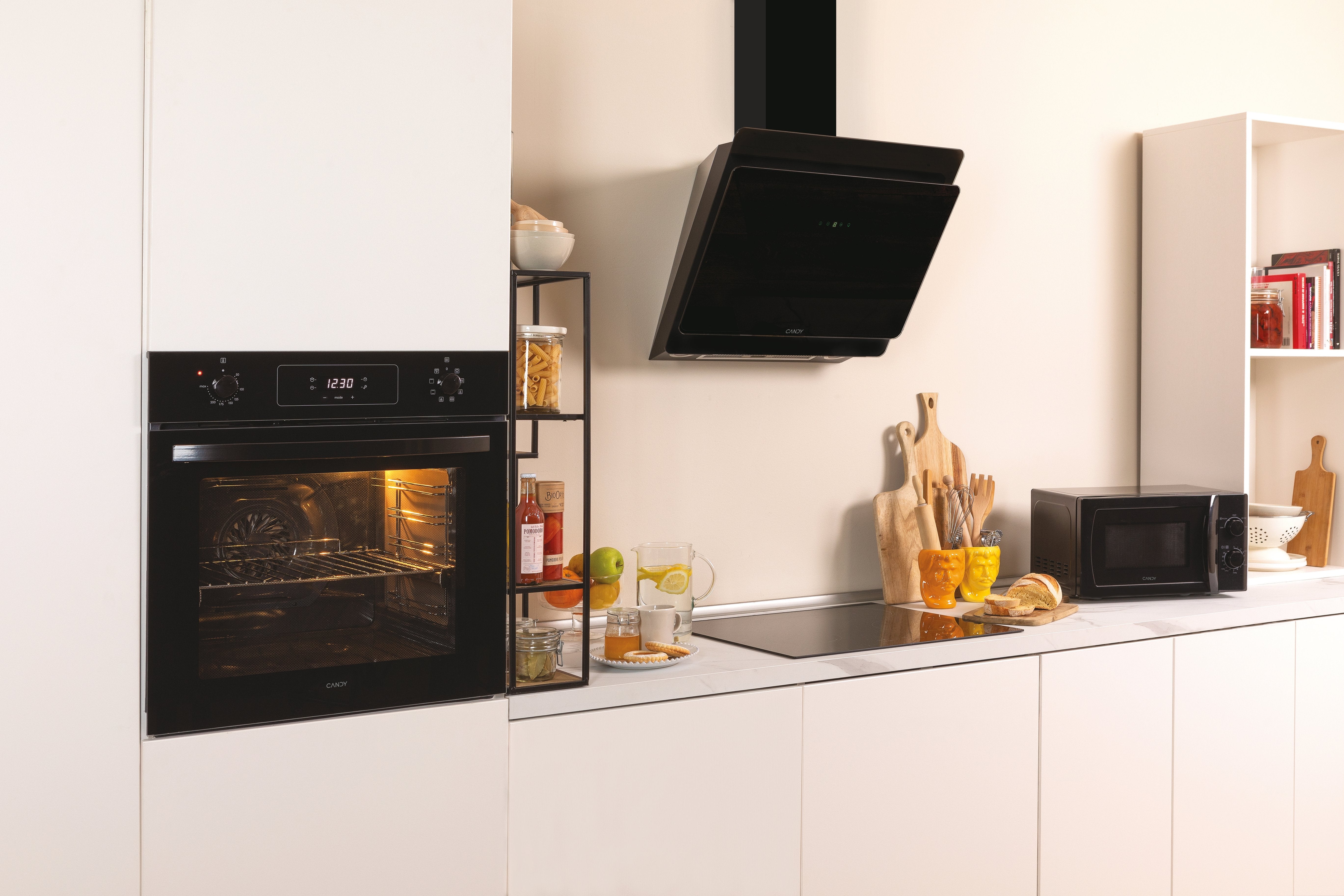 EAN 8016361920828 - Candy Décor CVMA60N De pared Negro 498 m³/h imagen 8