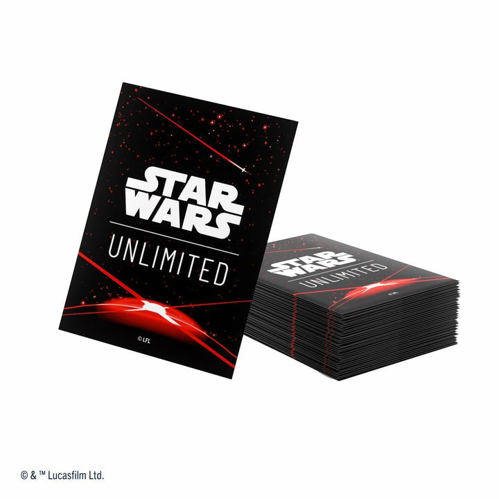 Star Wars Unlimited Art Sleeves Space Red