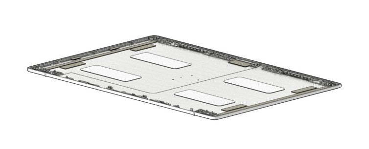 EAN 5704174886891 - HP M35755-001 refacción para laptop Tapa de pantalla imagen 1
