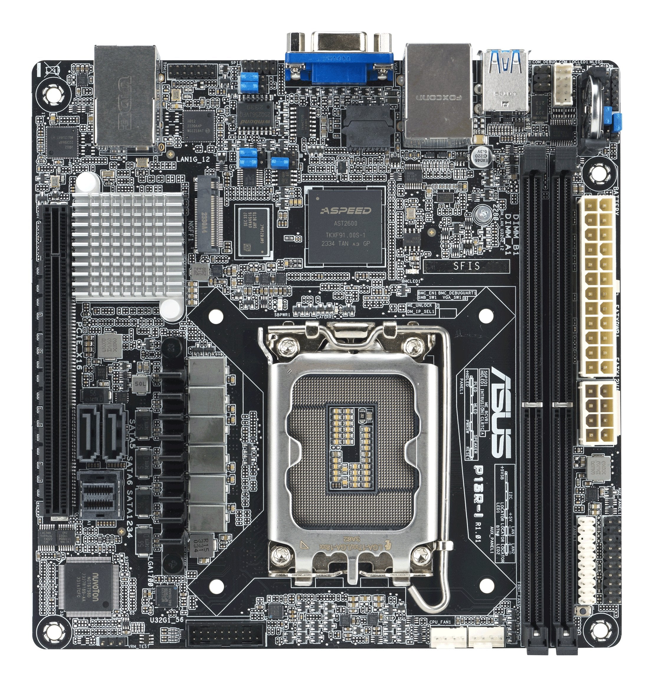EAN 4711387372340 - ASUS P13R-I Intel C262 LGA 1700 mini ITX imagen 3