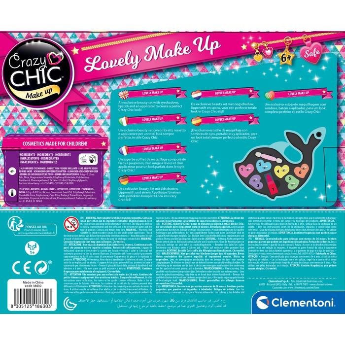Estuche Maquillaje Delfin Lovely Make Up Crazy Chic