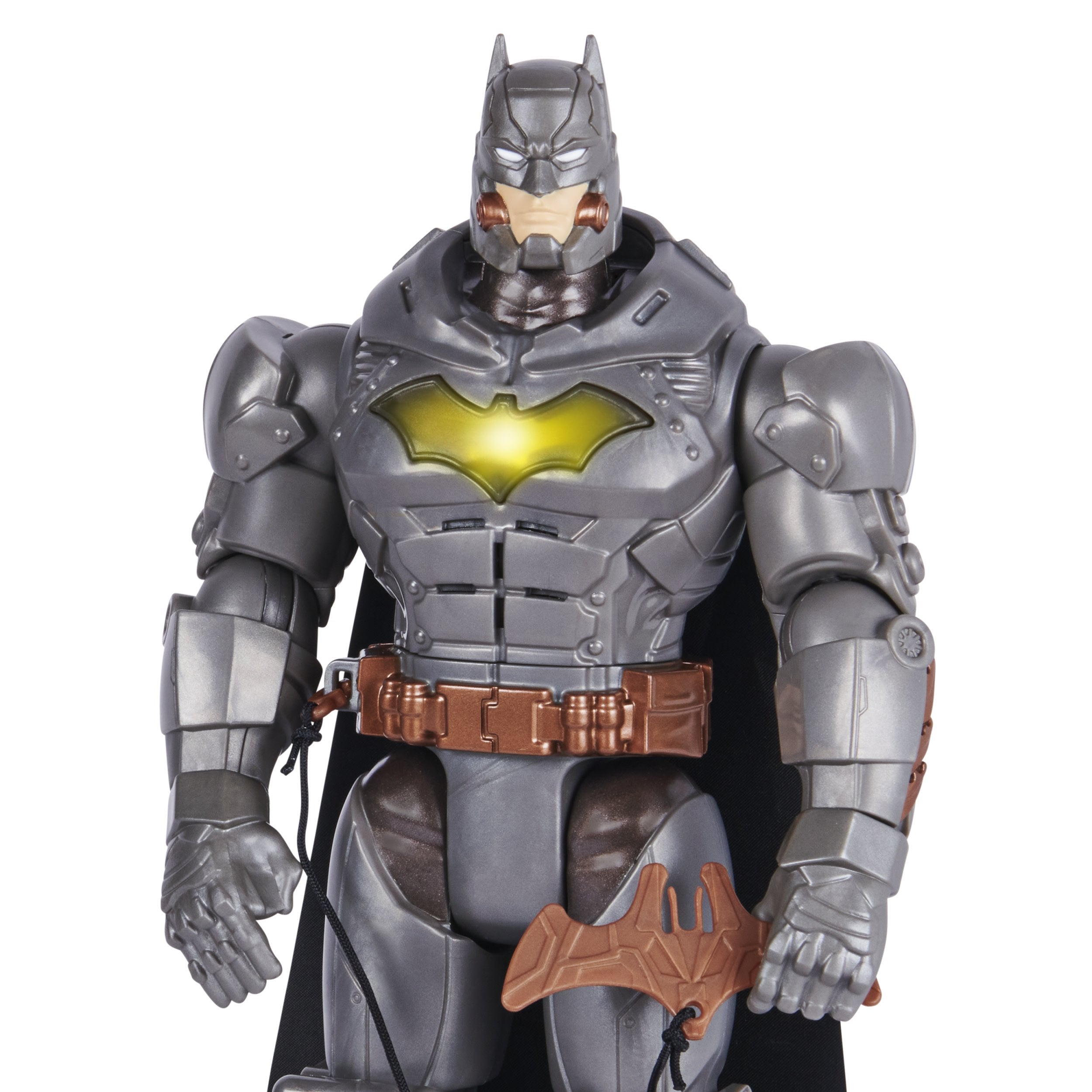 Figura De Minijuego Spin Master Batman 30cm Deluxe-Actionfigur Mit Schlag- Und Wurffunktion, Spielfigur 6064833