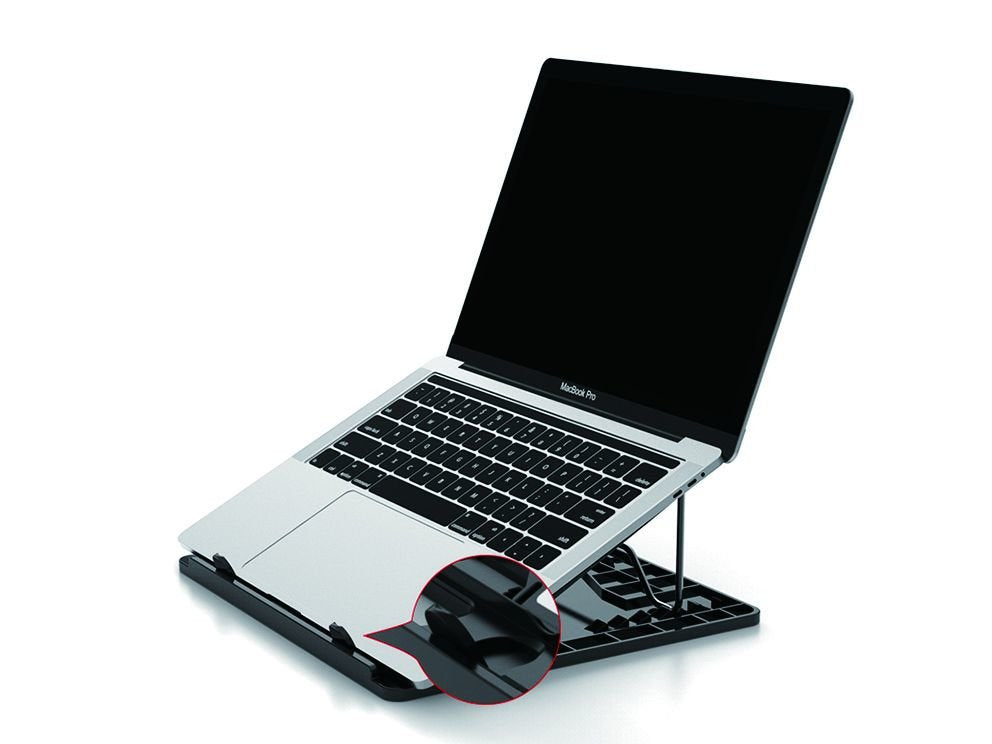 EAN 4015867222300 - Conceptronic ERGO Laptop Cooling Stand Soporte para ordenador portátil Negro 39,6 cm (15.6") imagen 4