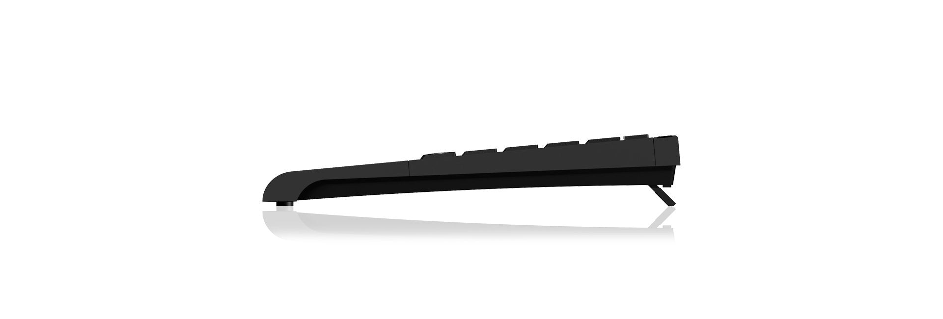 EAN 4250078143123 - KeySonic ACK-540U+ (DE) teclado Oficina USB QWERTZ Alemán Negro imagen 6