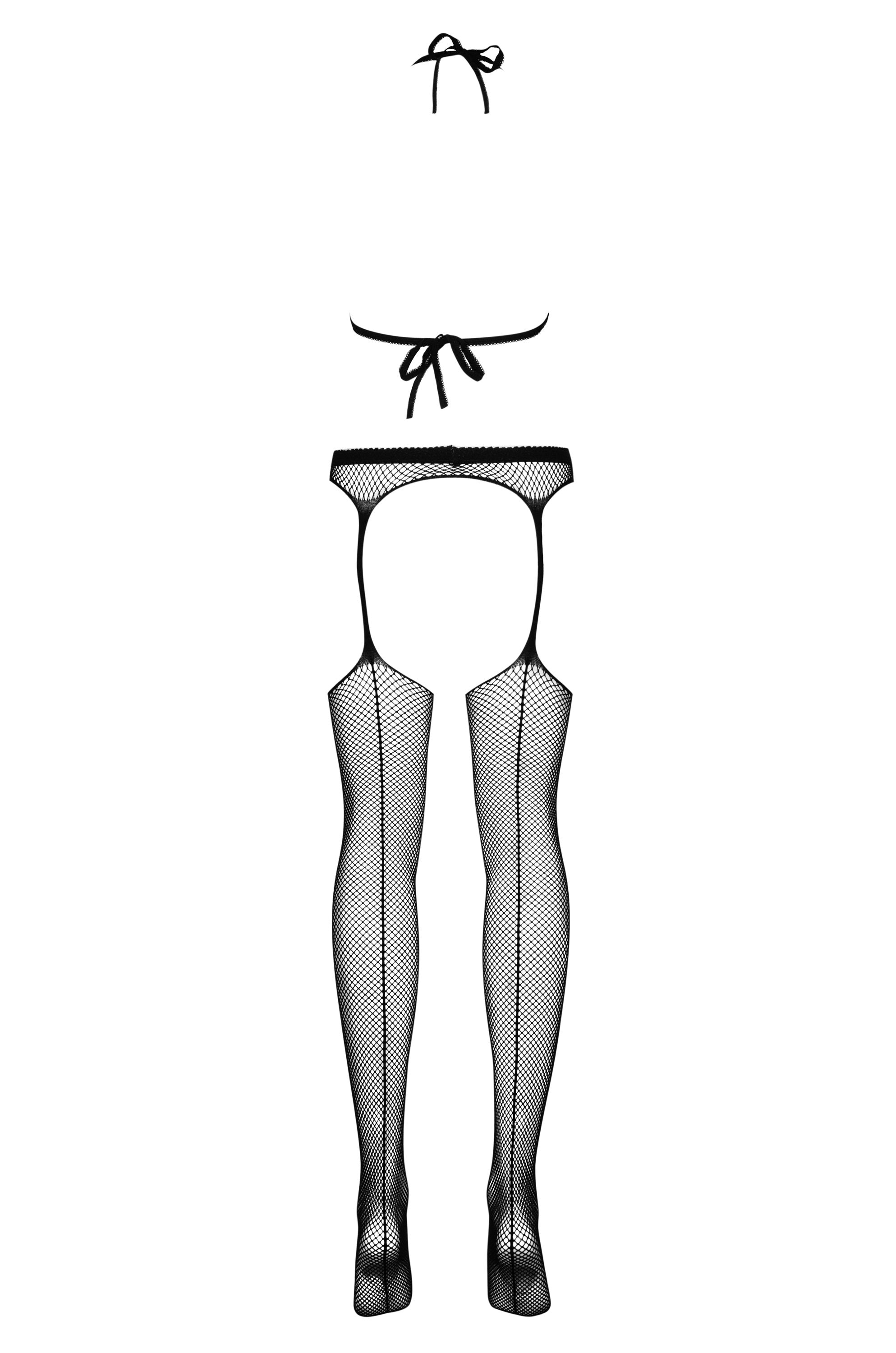 Obsessive Bodystocking Negro N108 S/M/L