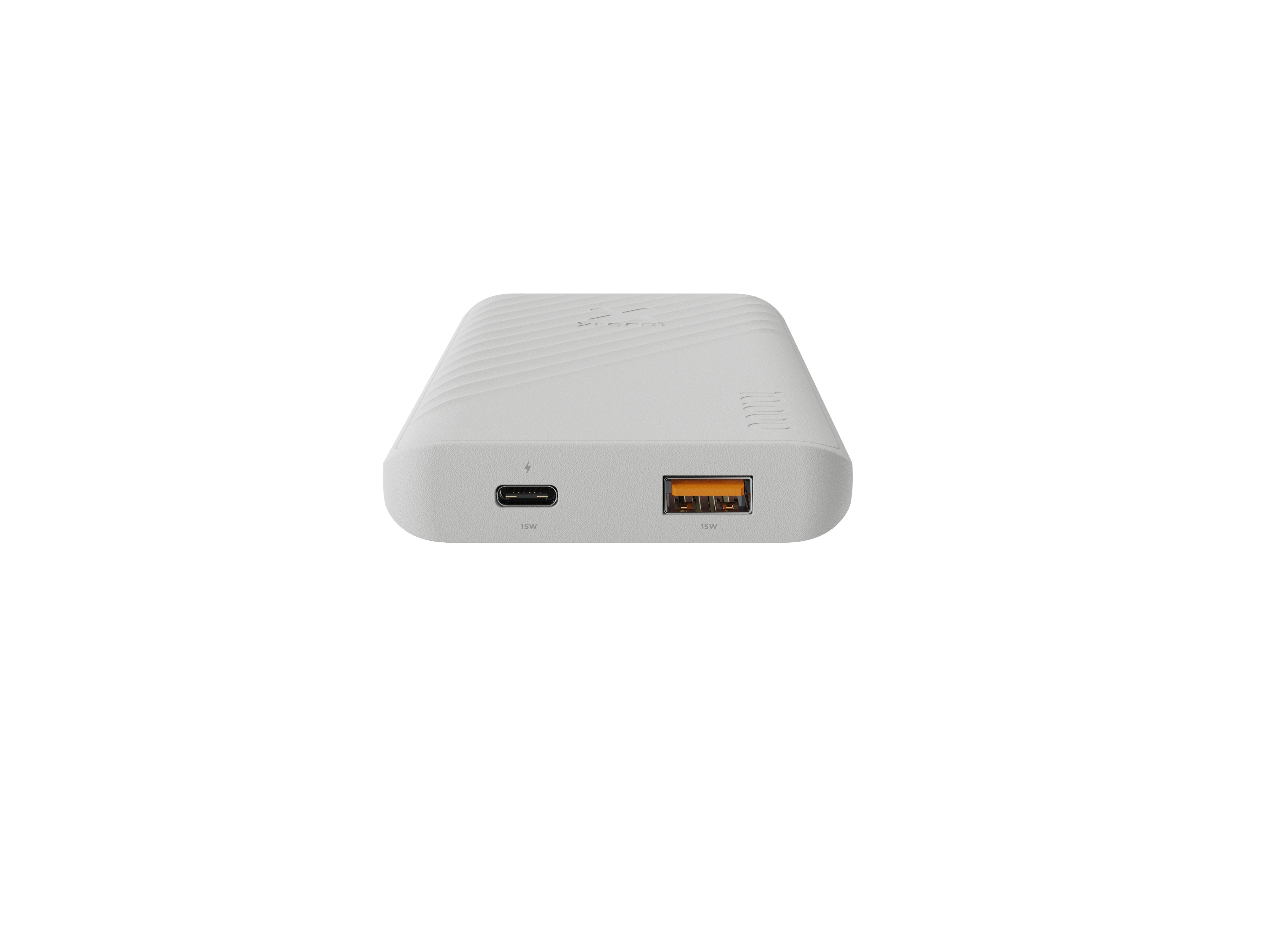 Power Bank Xg2100 Go2 15w 10000mah Blanco Ceniza Xtorm 15w/ 10000mah/ Carga Rápida/ Usb-C, Usb-A