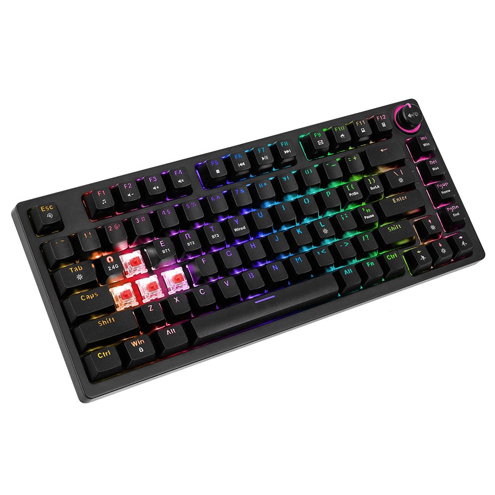Teclado Mecánico Inalámbrica Phenix Gateron Yellow Pro, Abs
