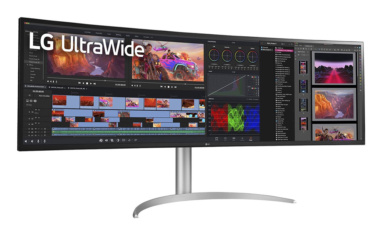 EAN 8806084665737 - LG 49BQ95C-W pantalla para PC 124,5 cm (49") 5120 x 1440 Pixeles UltraWide Dual Quad HD Blanco imagen 4
