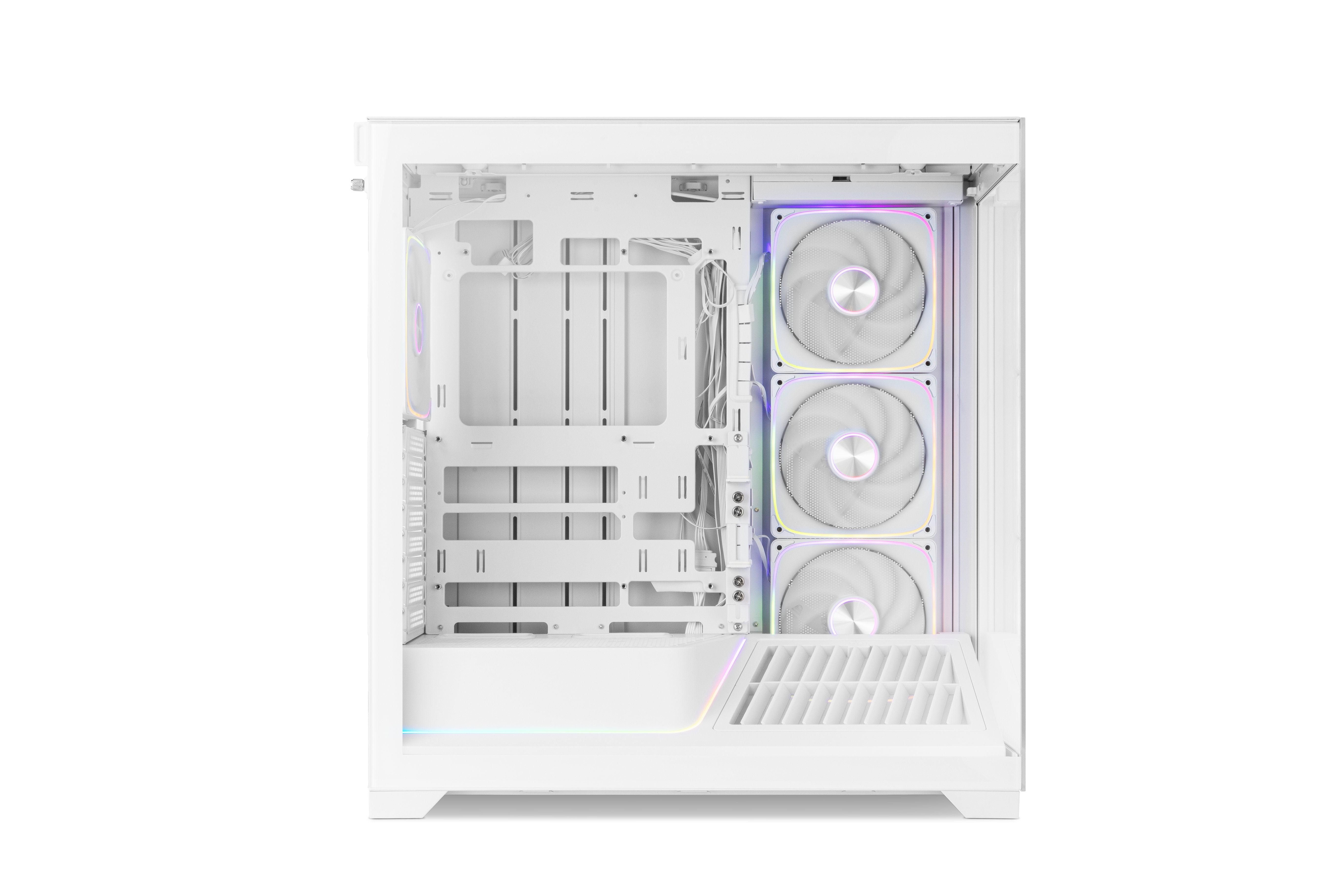 Caja Gaming Semitorre Nox Hummer Blade Blanca