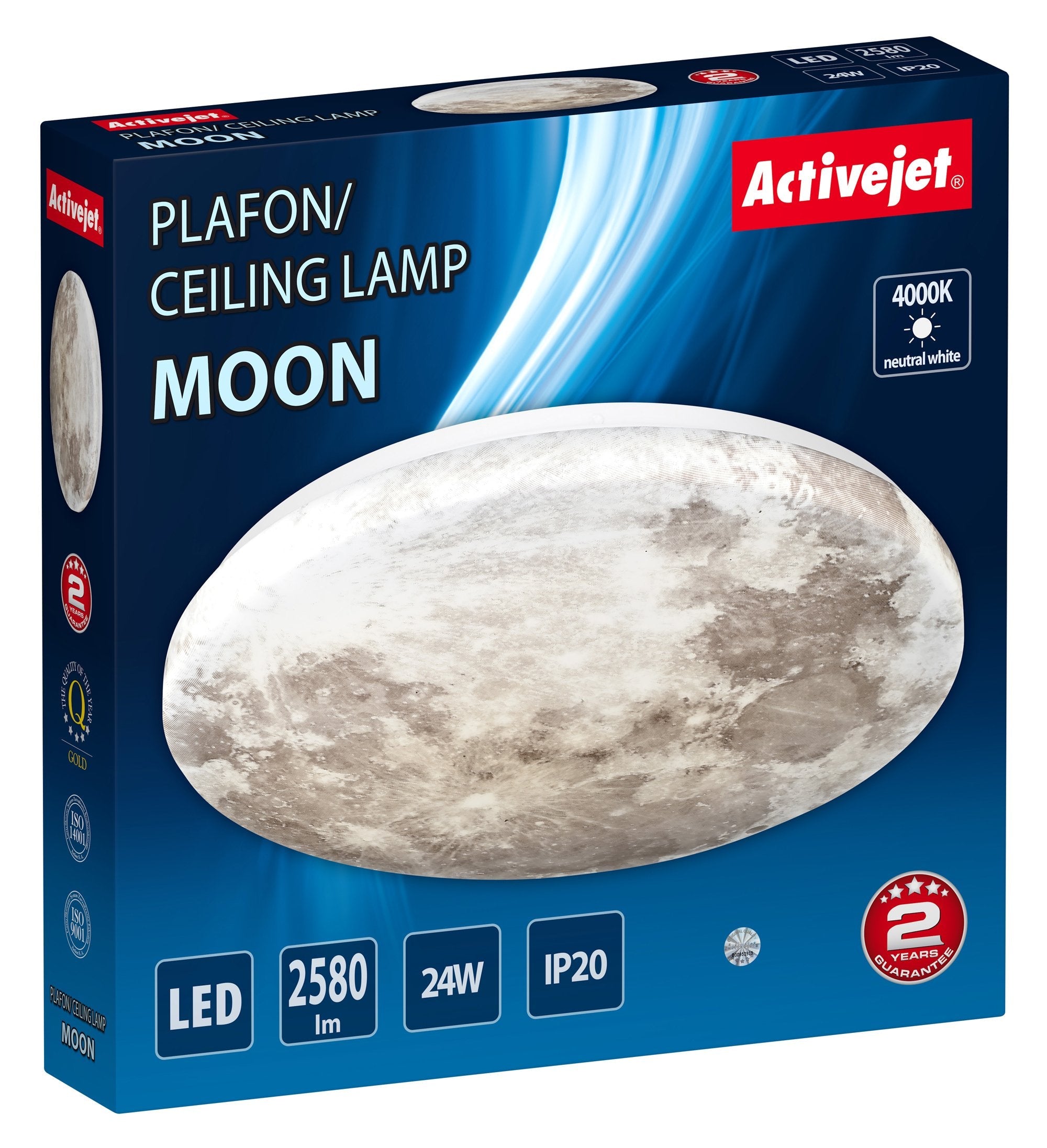 EAN 5901443123033 - Activejet AJE-MOON 24W iluminación de techo imagen 9