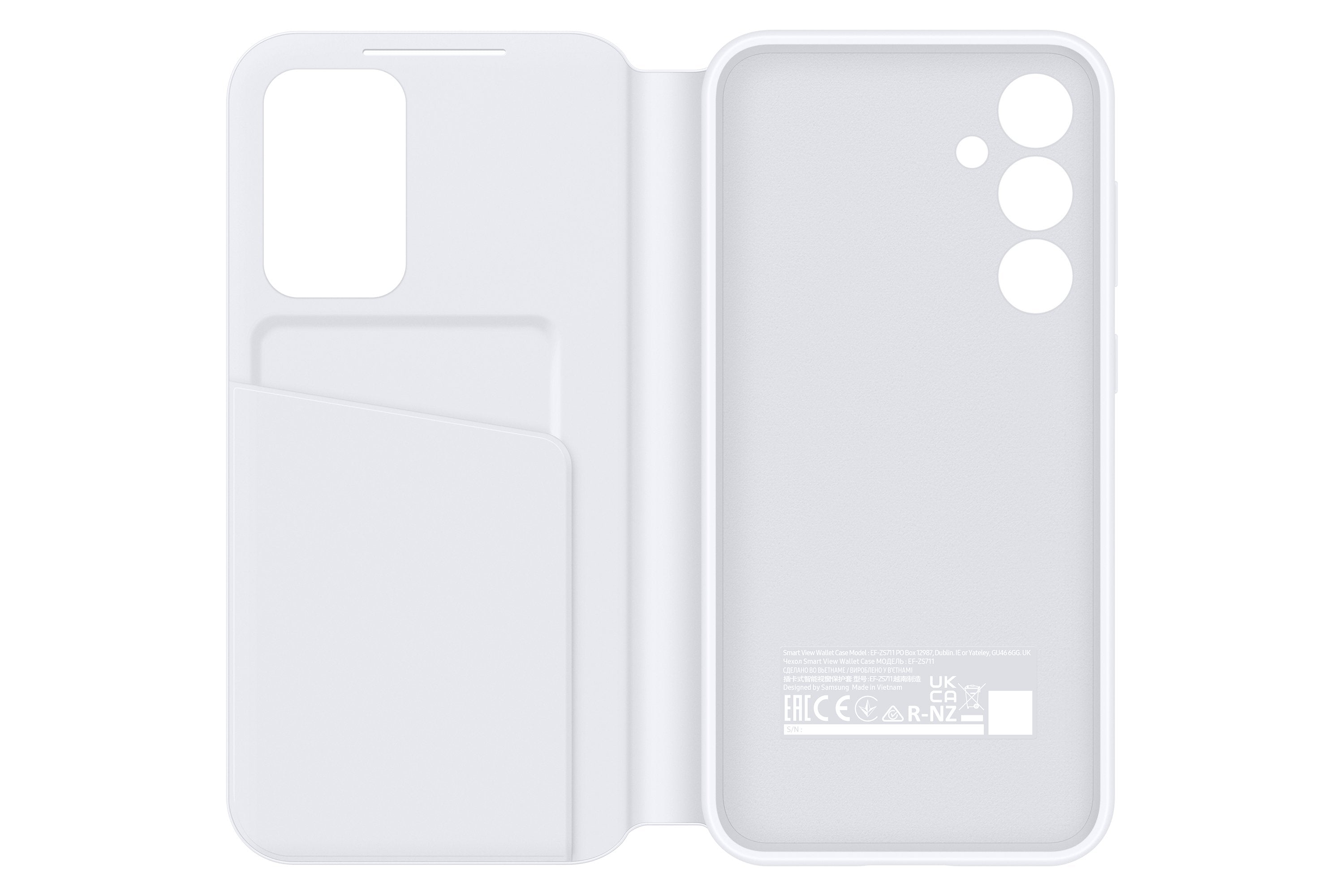 Samsung Ef-Zs711cwegww Funda Para Galaxy S23 Fe (6.4") Funda Cartera Blanco