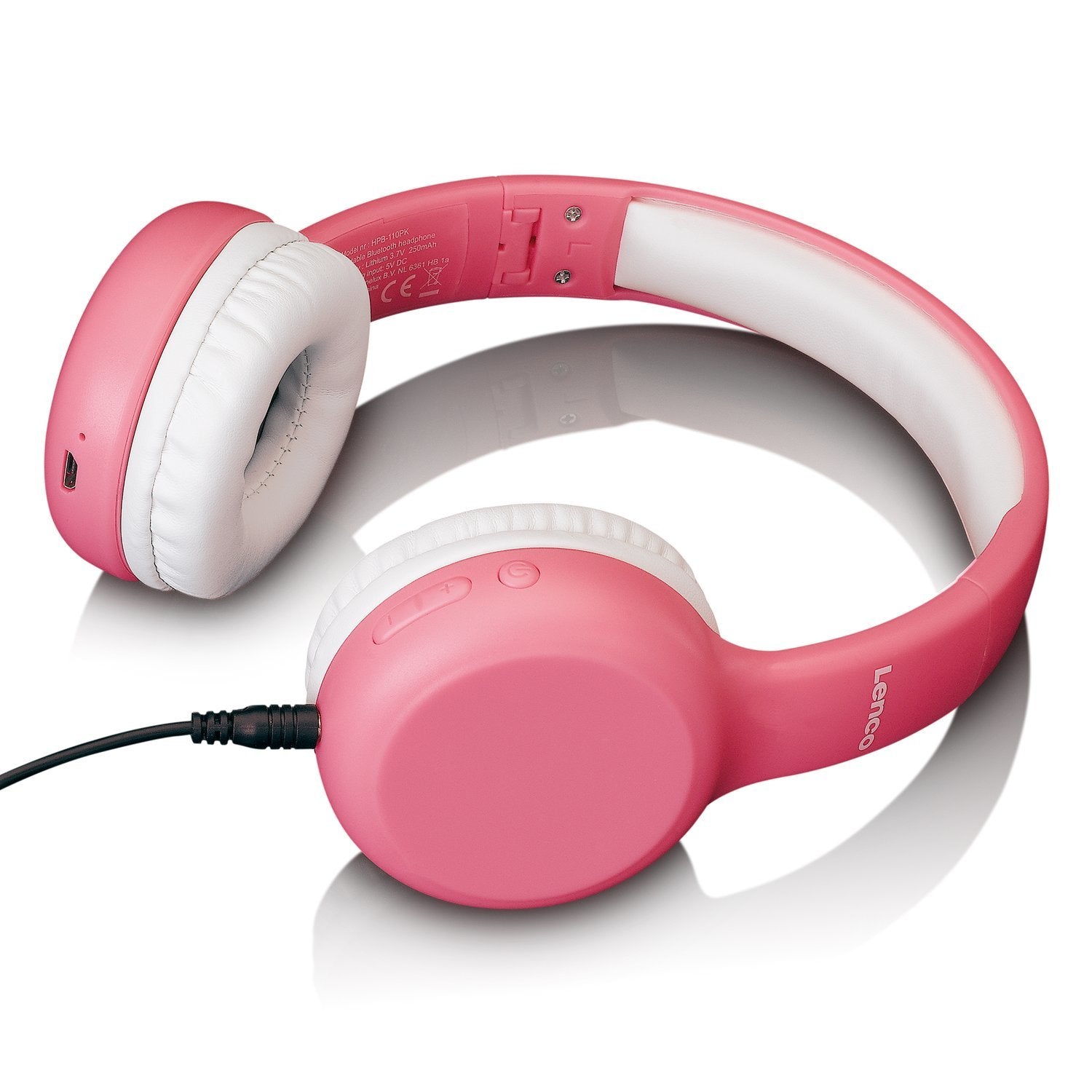 Auriculares Micro Lenco Hpb-110pk Rosa