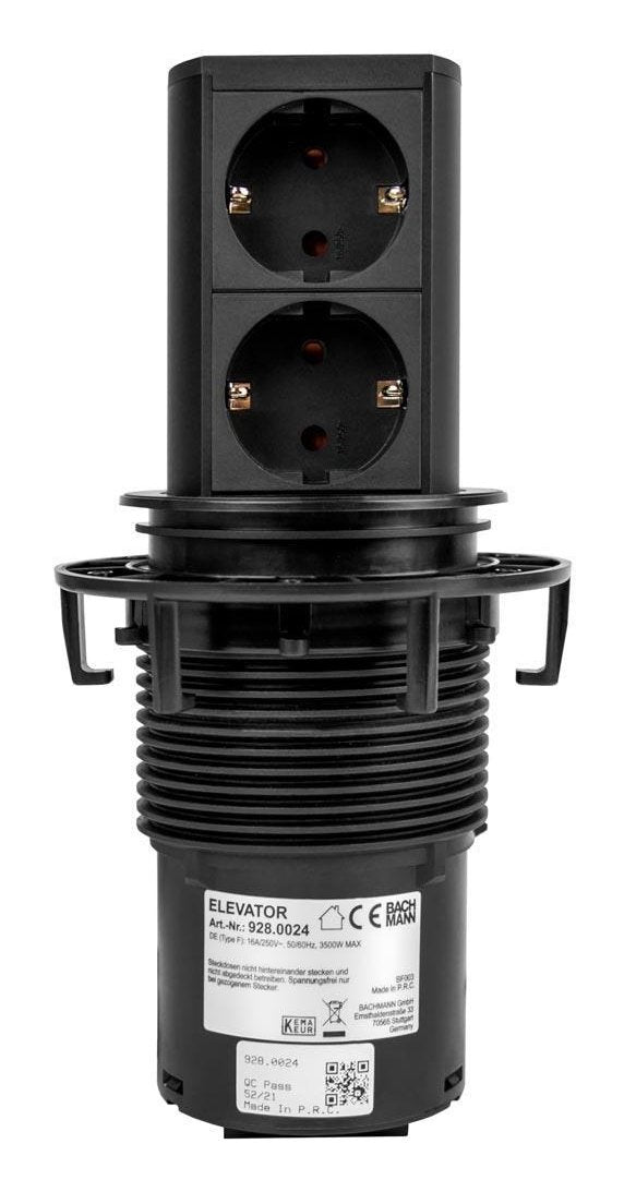 Bachmann Elevator 2xcee7 3, Aeh, Schwarz, 2 M