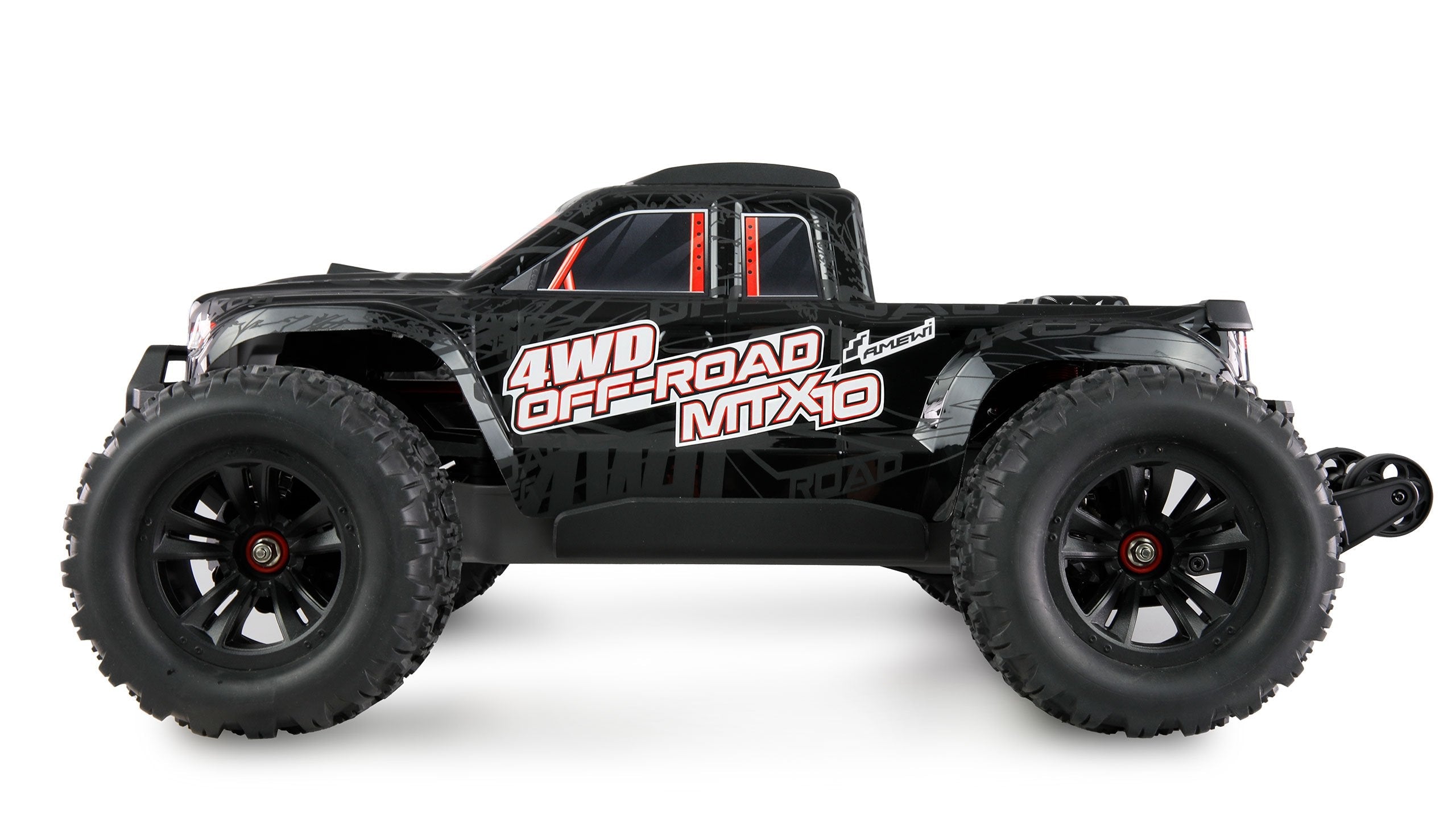Amewi Hyper Go Mtx10 Monmertruck Brushless 1:10 Artr Negro
