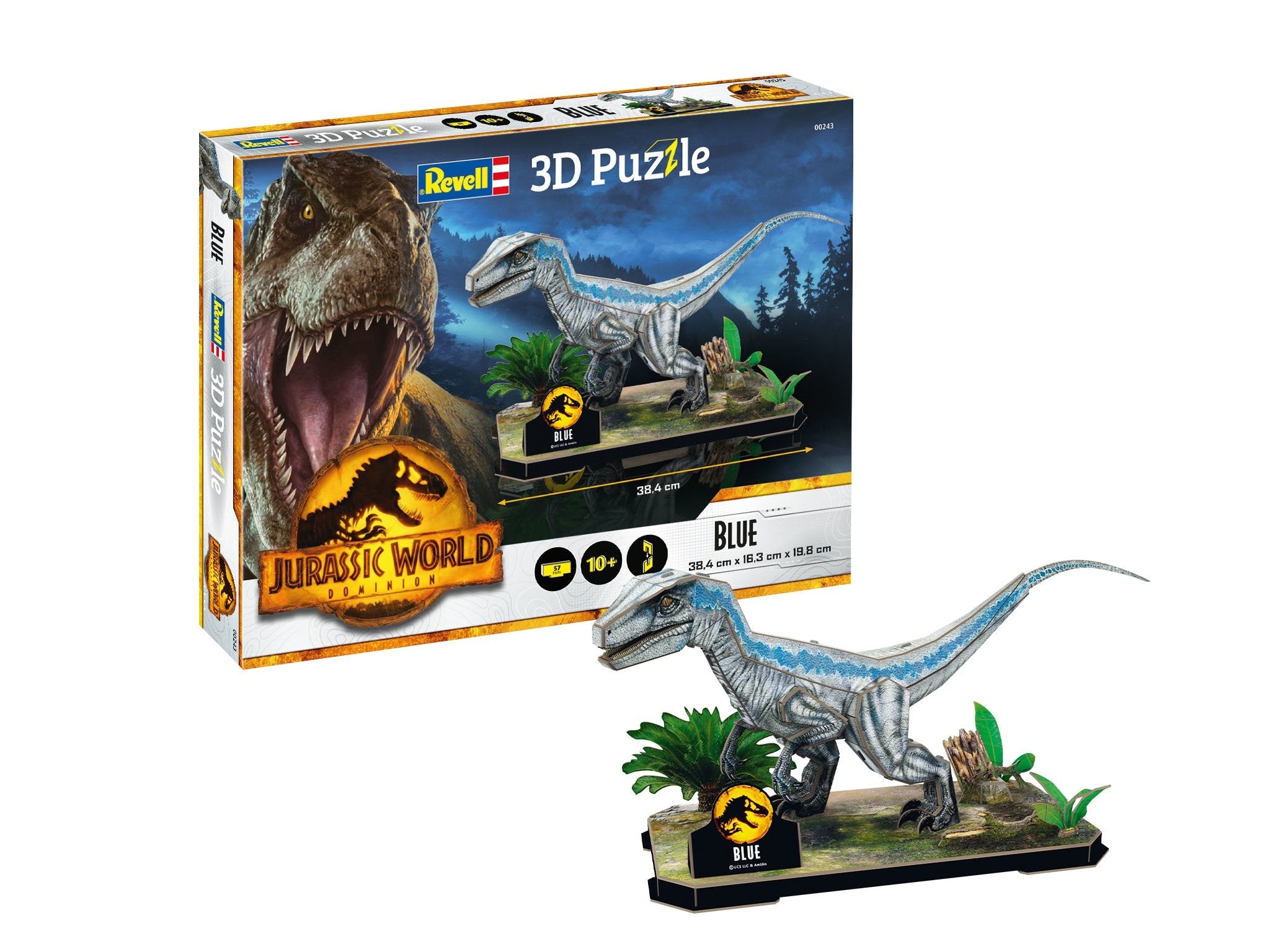 Revell 3d-Puzzle Jurassic World Dominion - Blue