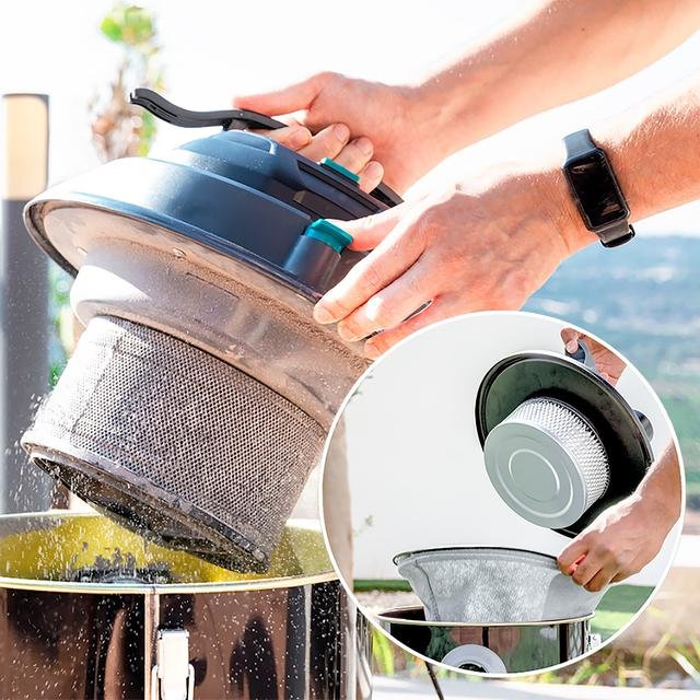 EAN 8435484009836 - Cecotec Conga Ash 6000 EasyGo Home XL 1500 AW 30 L Negro, Turquesa imagen 7