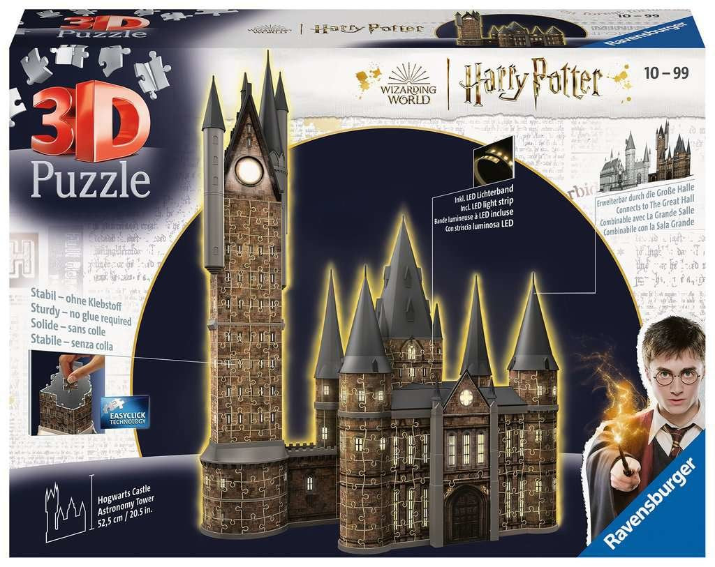 Ravensburger Puzzle 3d Harry Potter Castillo De Hogwarts 11551