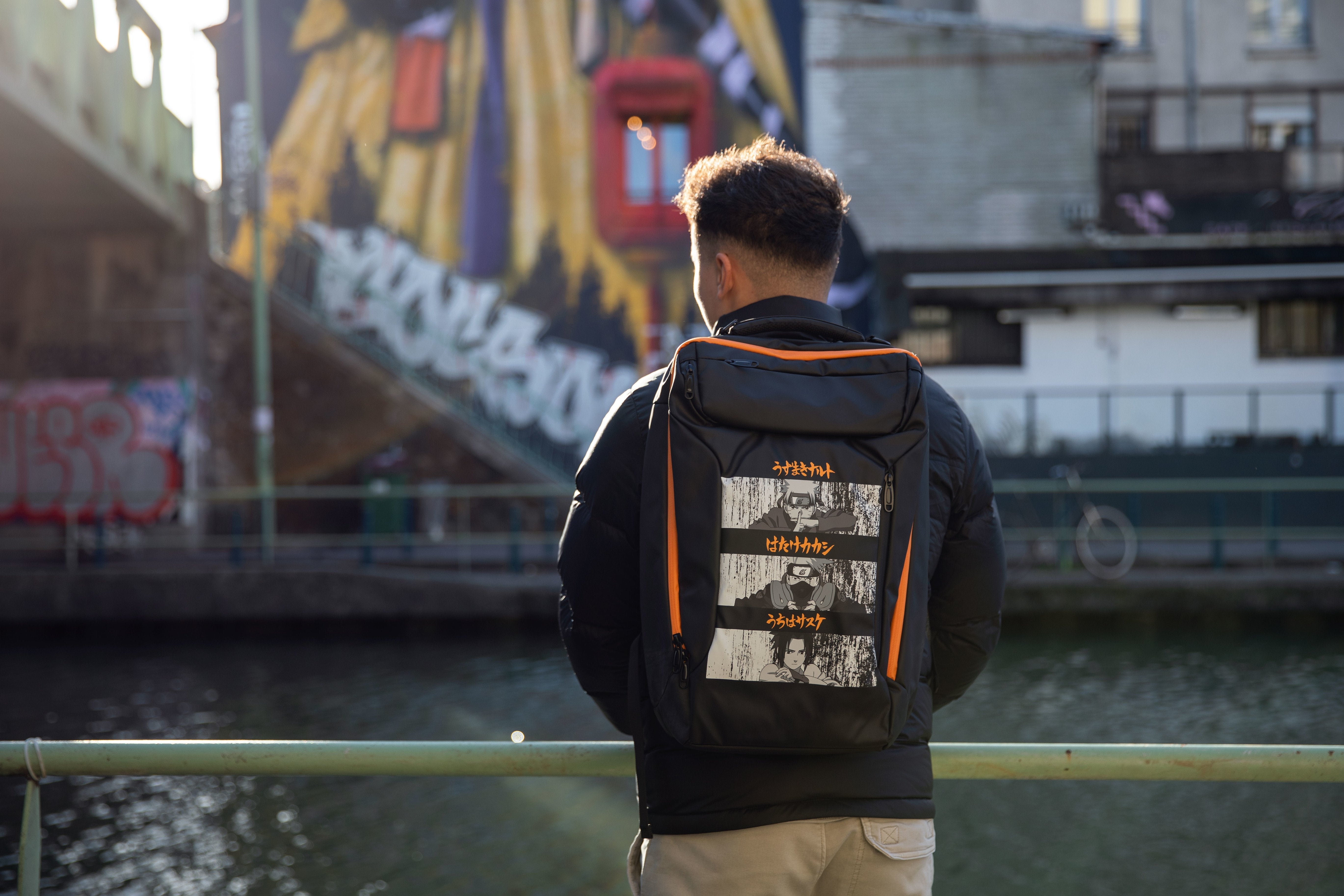 Mochila Konix Naruto Para Portátil Hasta 17'