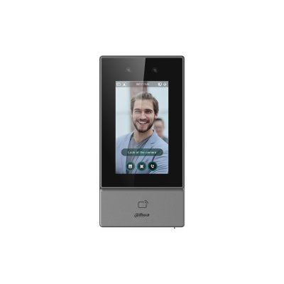 Dahua Asi6213s-Pw Lector Autónomo Lcd 4.3" Táctil De Reconocimiento Facial+Pin+Tarjeta Wifi 2.4ghz Ip65