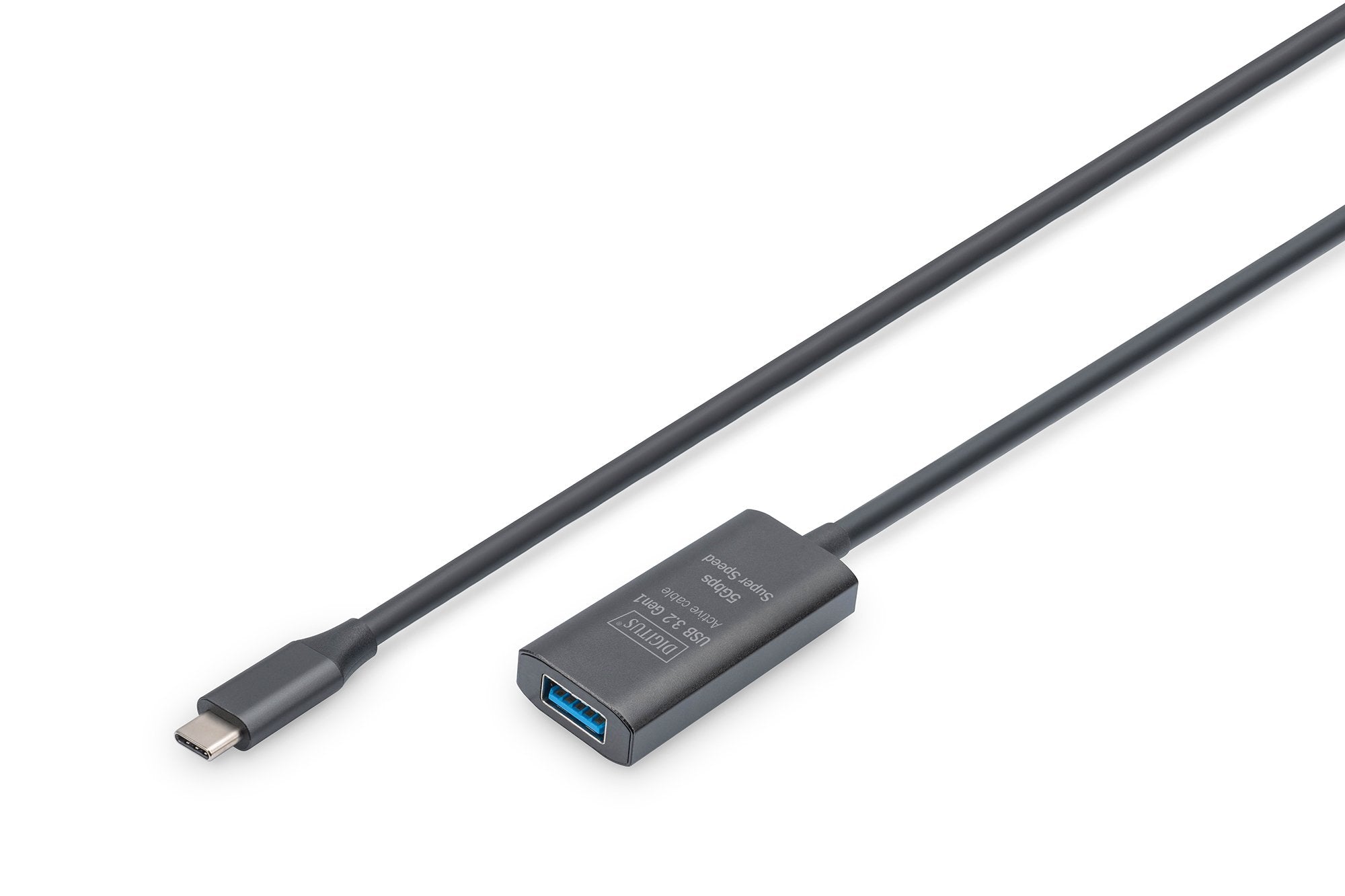 EAN 4016032497400 - Digitus DA-73110 cable USB USB 3.2 Gen 1 (3.1 Gen 1) USB C USB A 5 Gbit/s Negro imagen 1