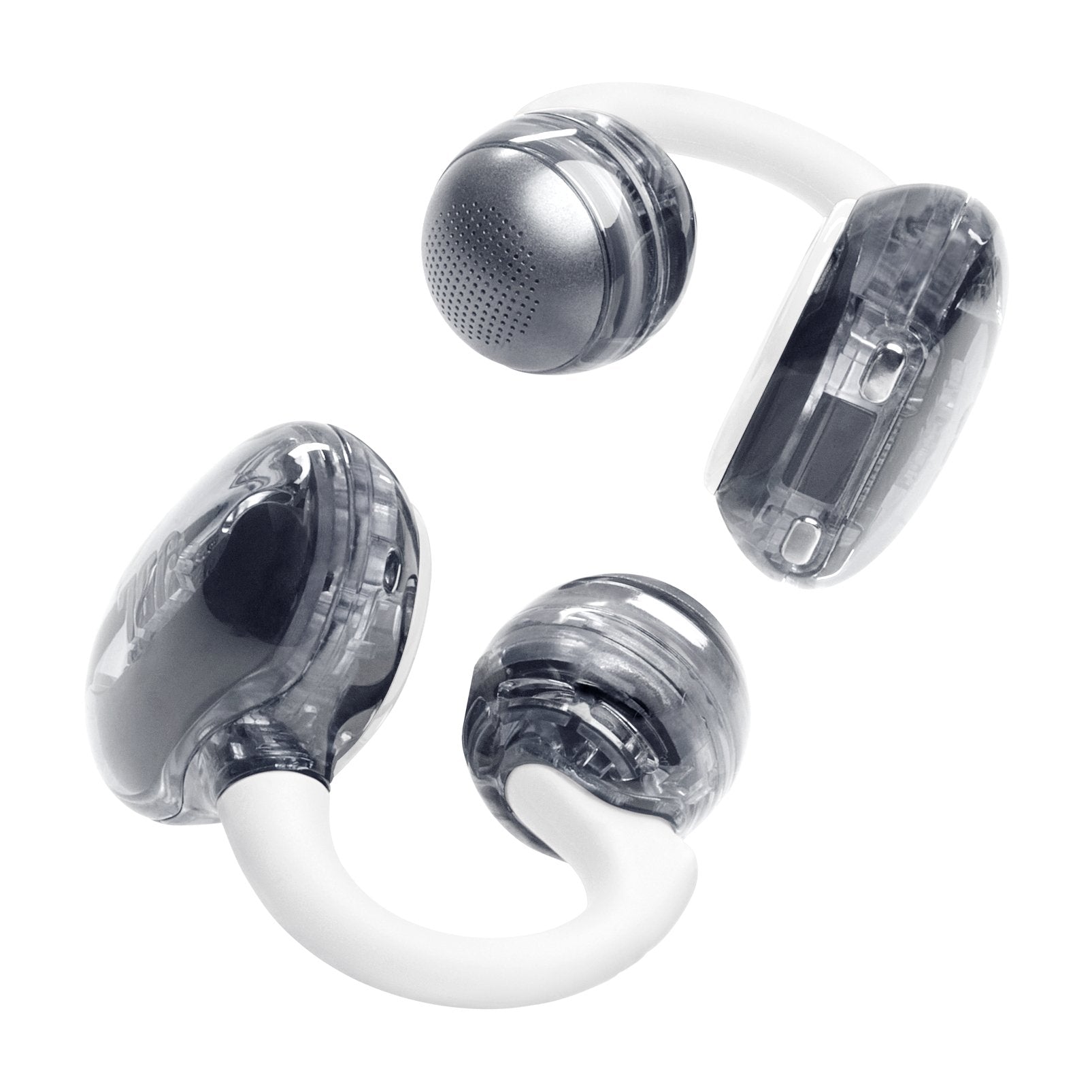 Jbl Soundgear Clips Tws Open-Ear-Kopfhörer, Ip54, Ghost Blanco