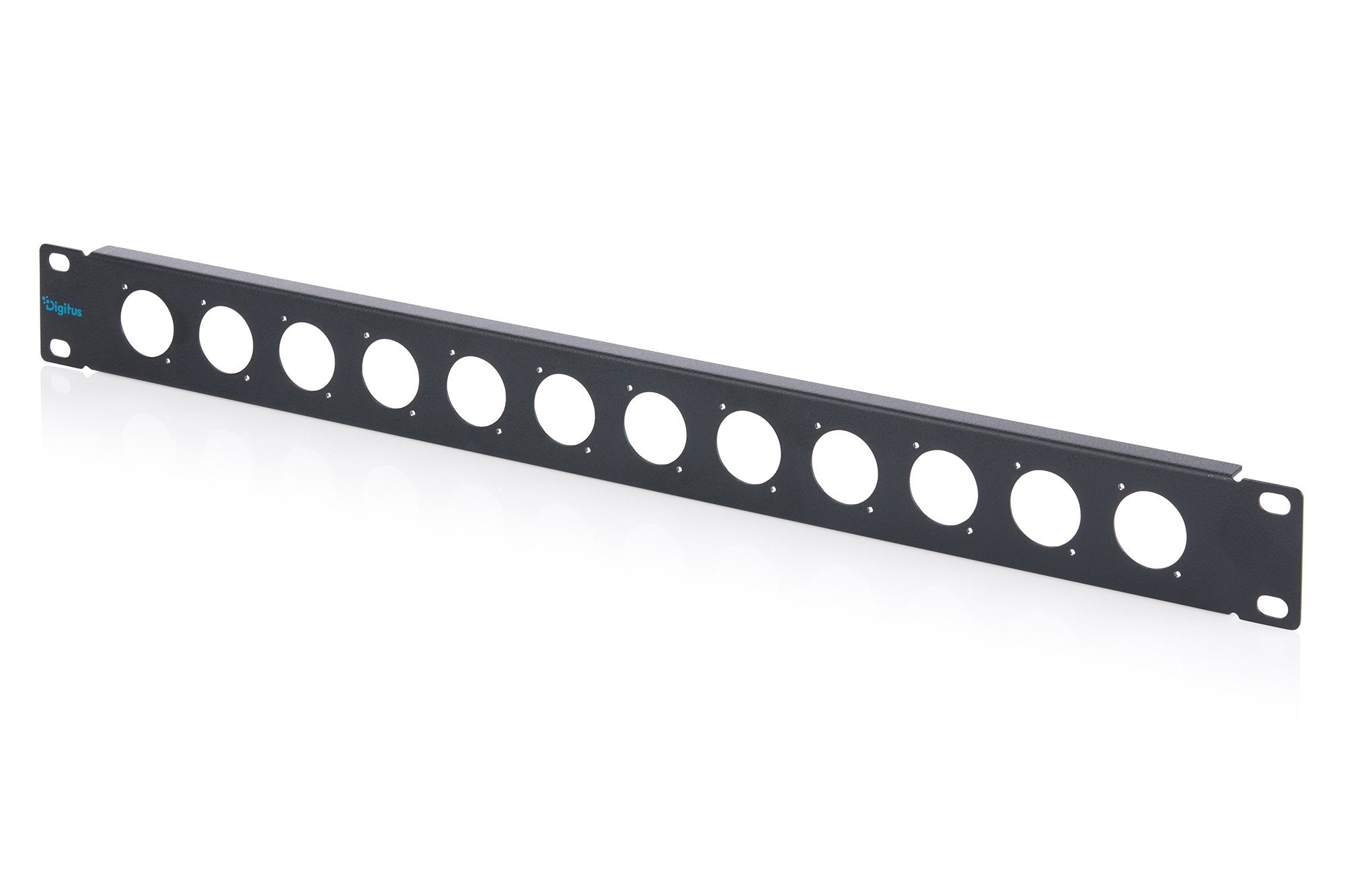 EAN 4016032510628 - Digitus 1U rack panel for 12 x D-Type modules Panel de conectores imagen 1