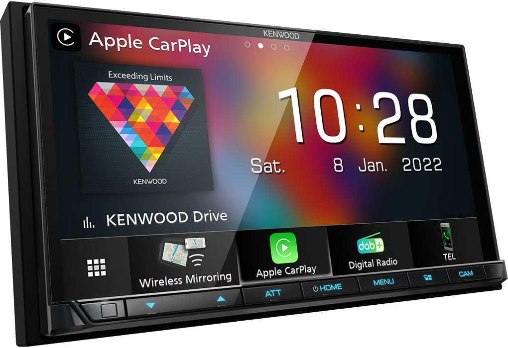 Kenwood Dmx8021dabs 7''/Wifi/Carplay/Androidauto/2-Din