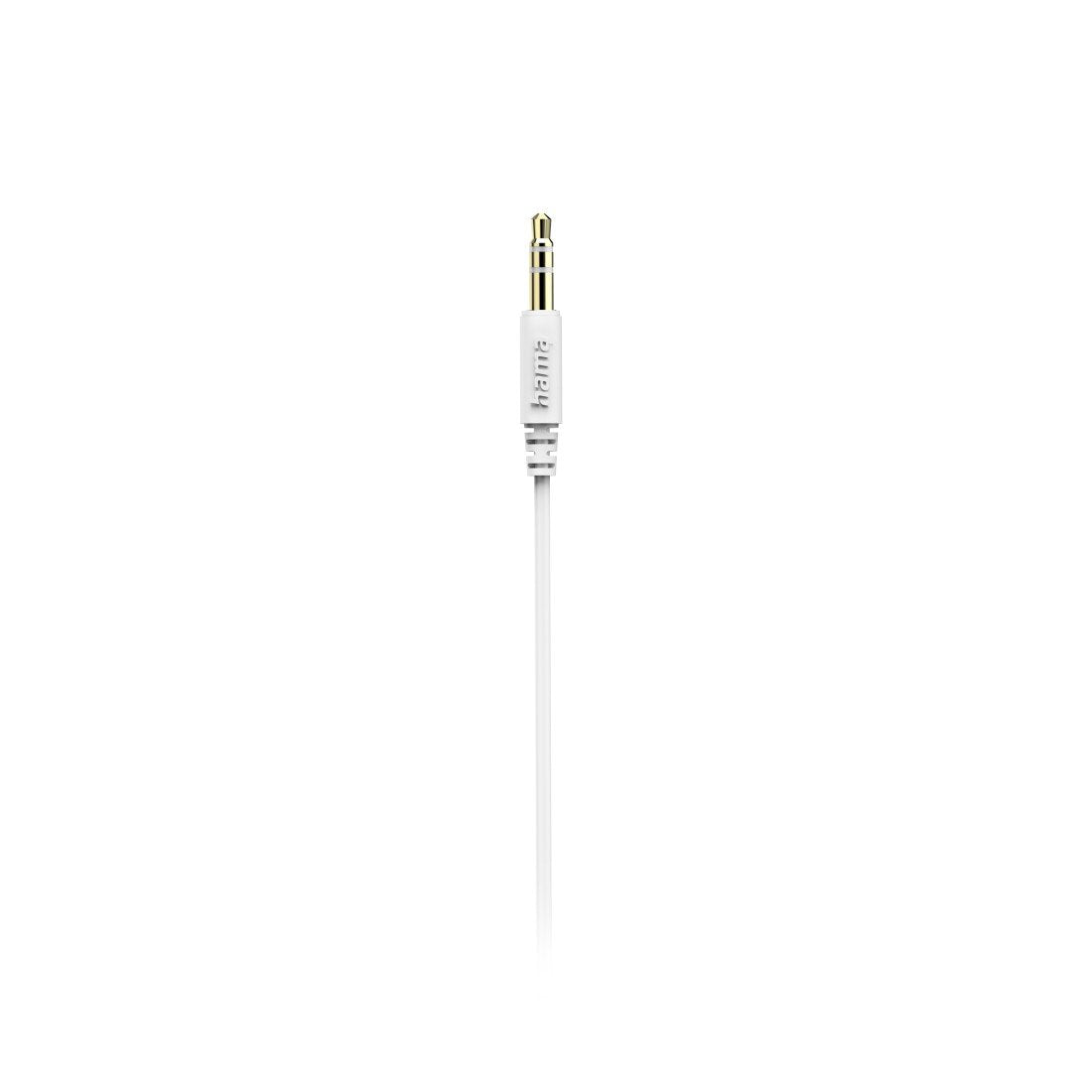 Hama Auriculares Gloss In-Ear Negro Jack 3,5 Blancos