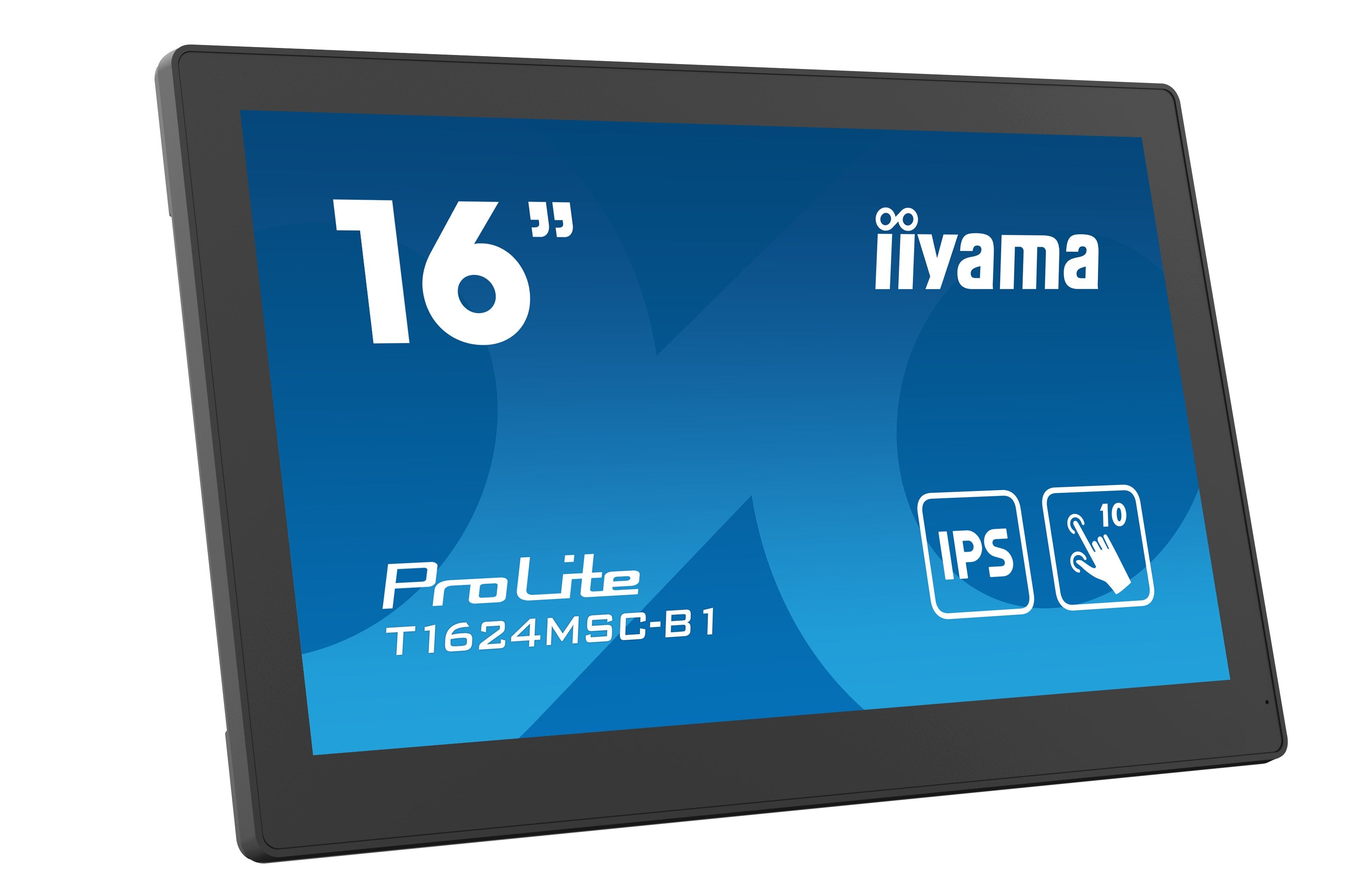 Monitor Iiyama 39.5cm (15,6") T1624msc-B1 16:9 M-Touch Hdmi+Usb