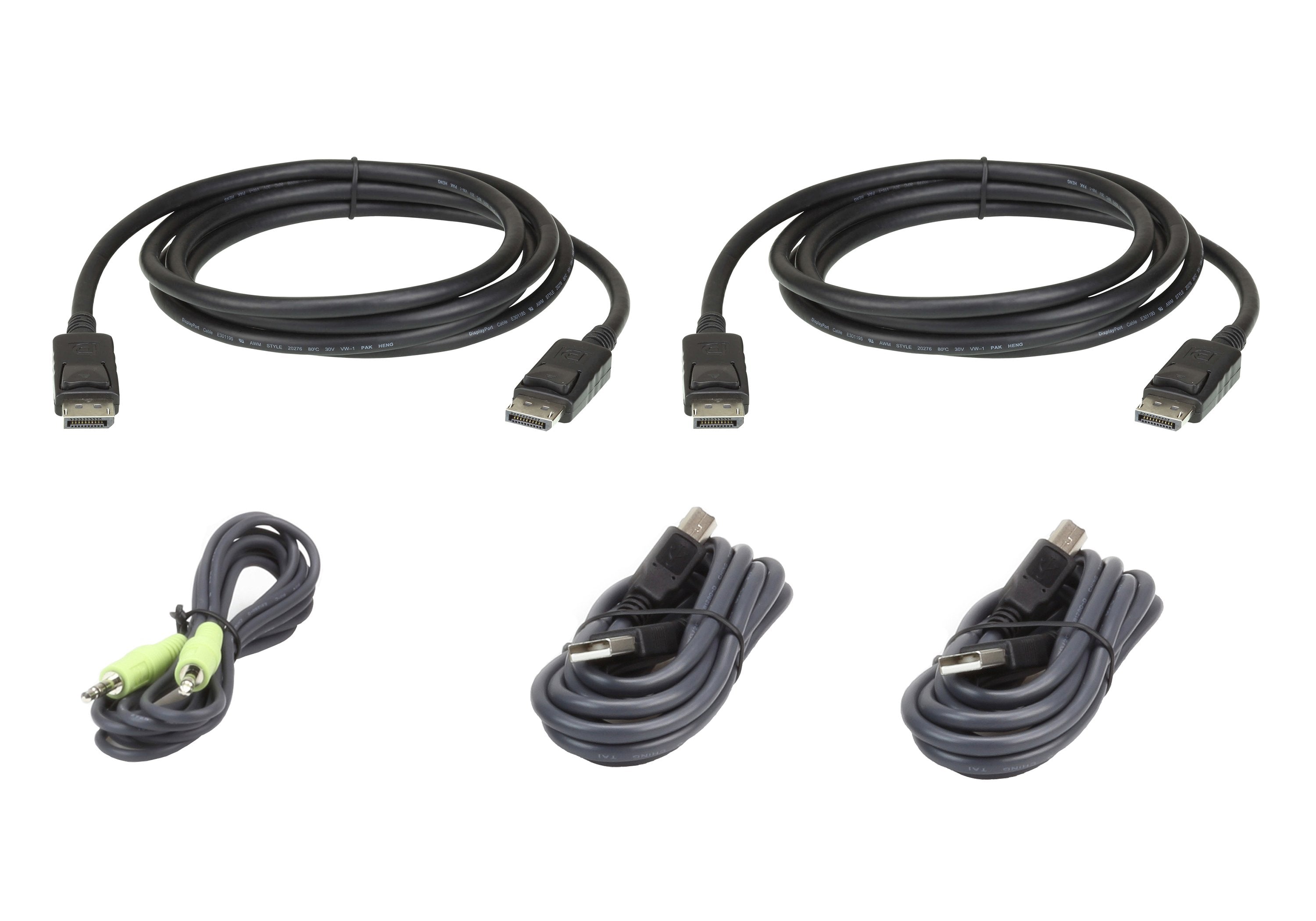 Aten 2l-7d02udpx5 Cable Para Video, Teclado Y Ratón (Kvm) 1,8 M Negro