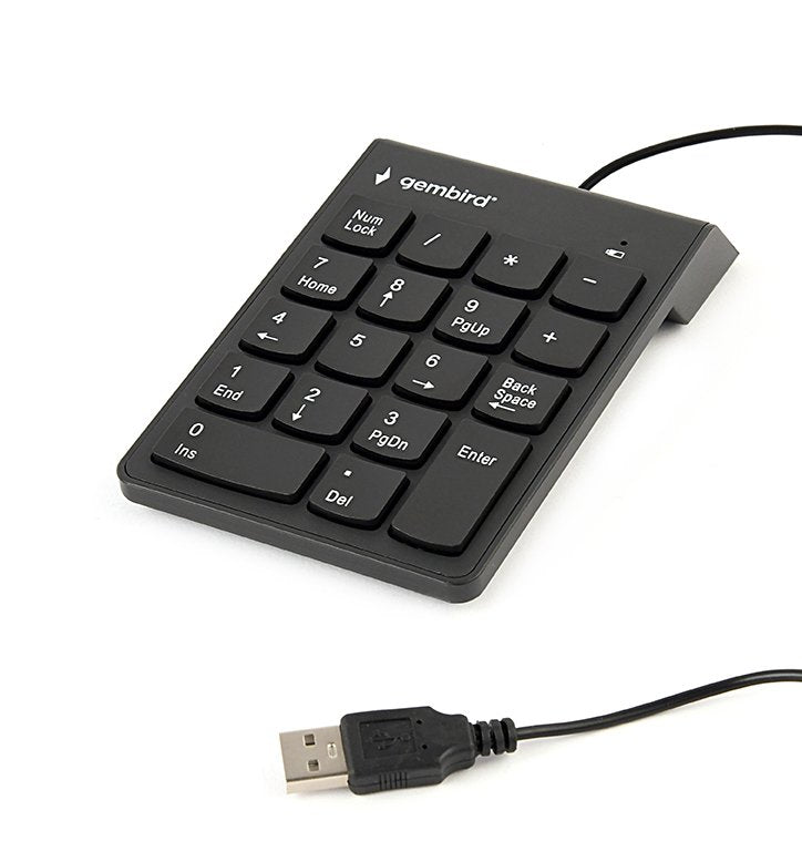 EAN 8716309124928 - Gembird KPD-U-03 teclado numérico Portátil/PC USB Negro imagen 3