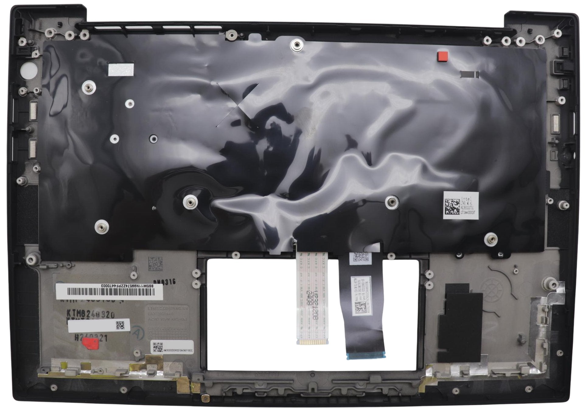 Backlit Silver Keyboard Assembly For Lenovo Laptops