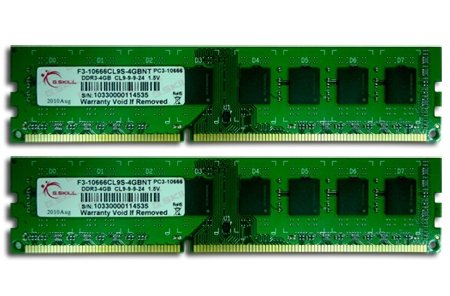 EAN 4711148596602 - G.Skill 8GB DDR3 DIMM módulo de memoria 2 x 4 GB 240-pin DIMM imagen 1