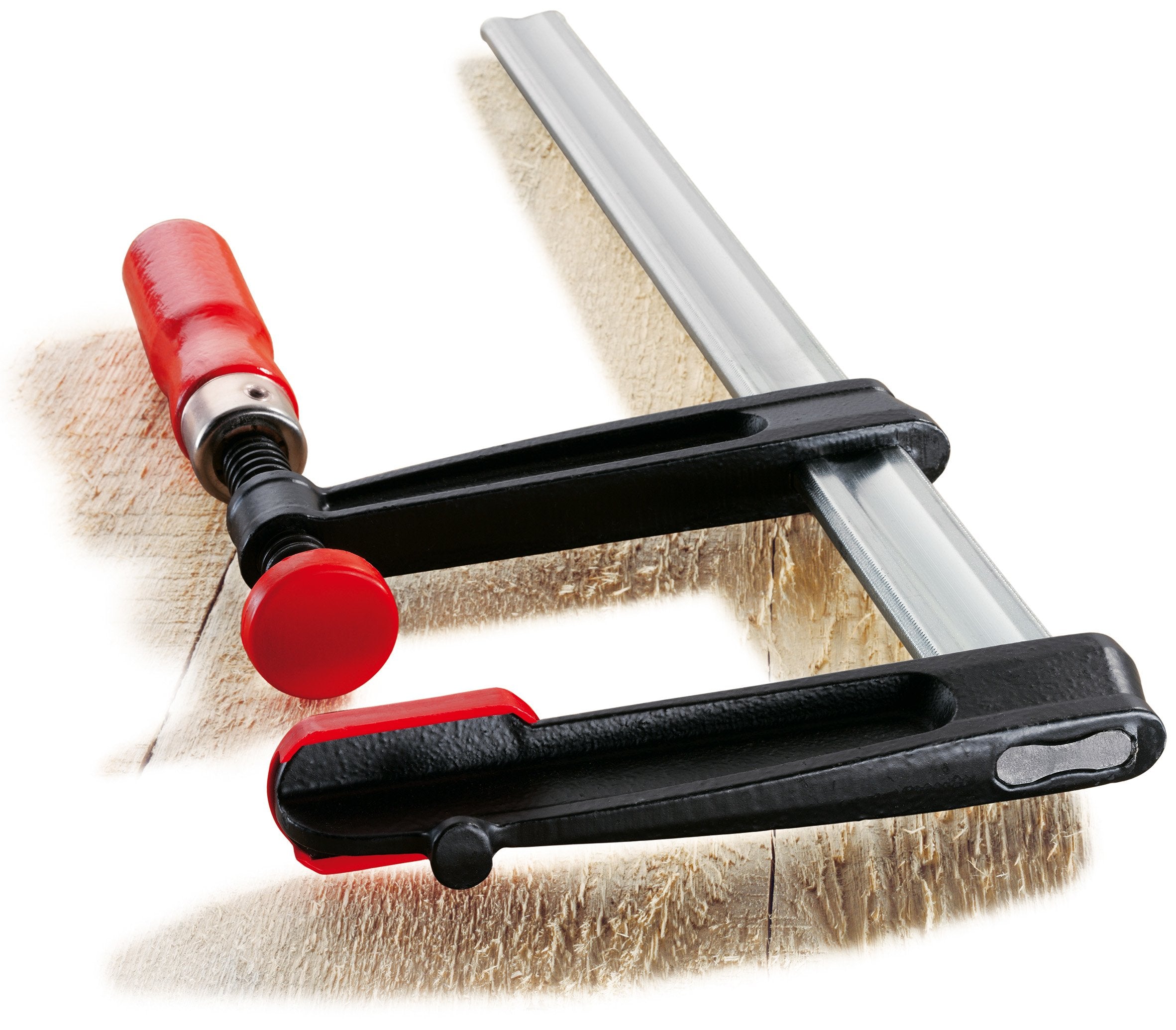 Bessey Abrazadera De Tornillo De Hierro Maleable Tpn20b6be Rojo/Negro, 200 / 60 Tpn20b6be