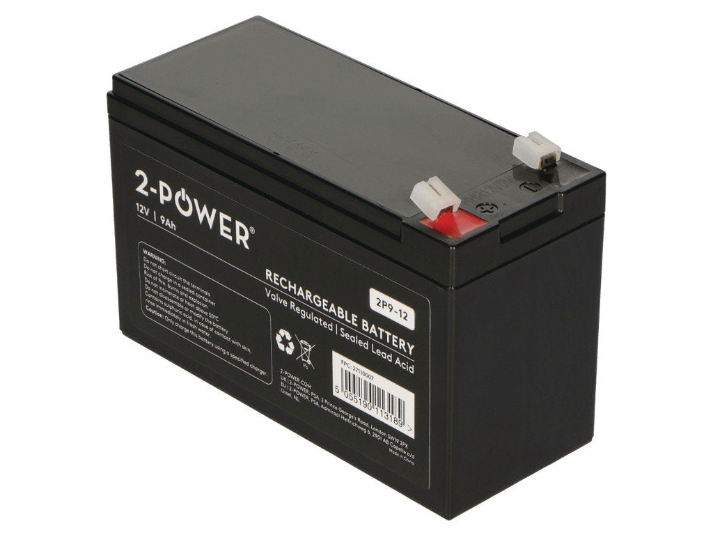 EAN 5055190113189 - 2-Power 2P9-12 batería para sistema ups Sealed Lead Acid (VRLA) 12 V 9 Ah imagen 4
