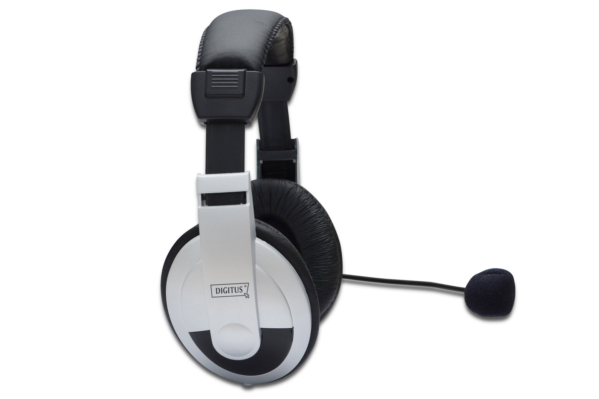 Digitus Auriculares Con Micro 90 Db Jack 3,5 Mm Gris Da-12201
