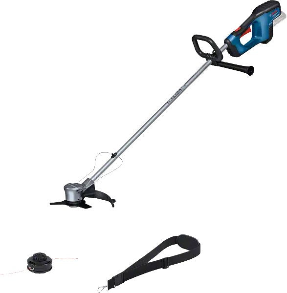 Desbrozadora Bosch Professional A Batería Gfr 18v-23 Professional Solo, Cortacésped Azul/Negro, Sin Batería Ni Cargador