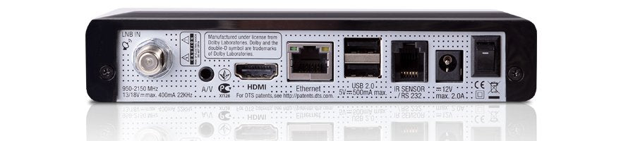 Vu + Zero Receptor Tv Satélite Negro, Dvb-S2