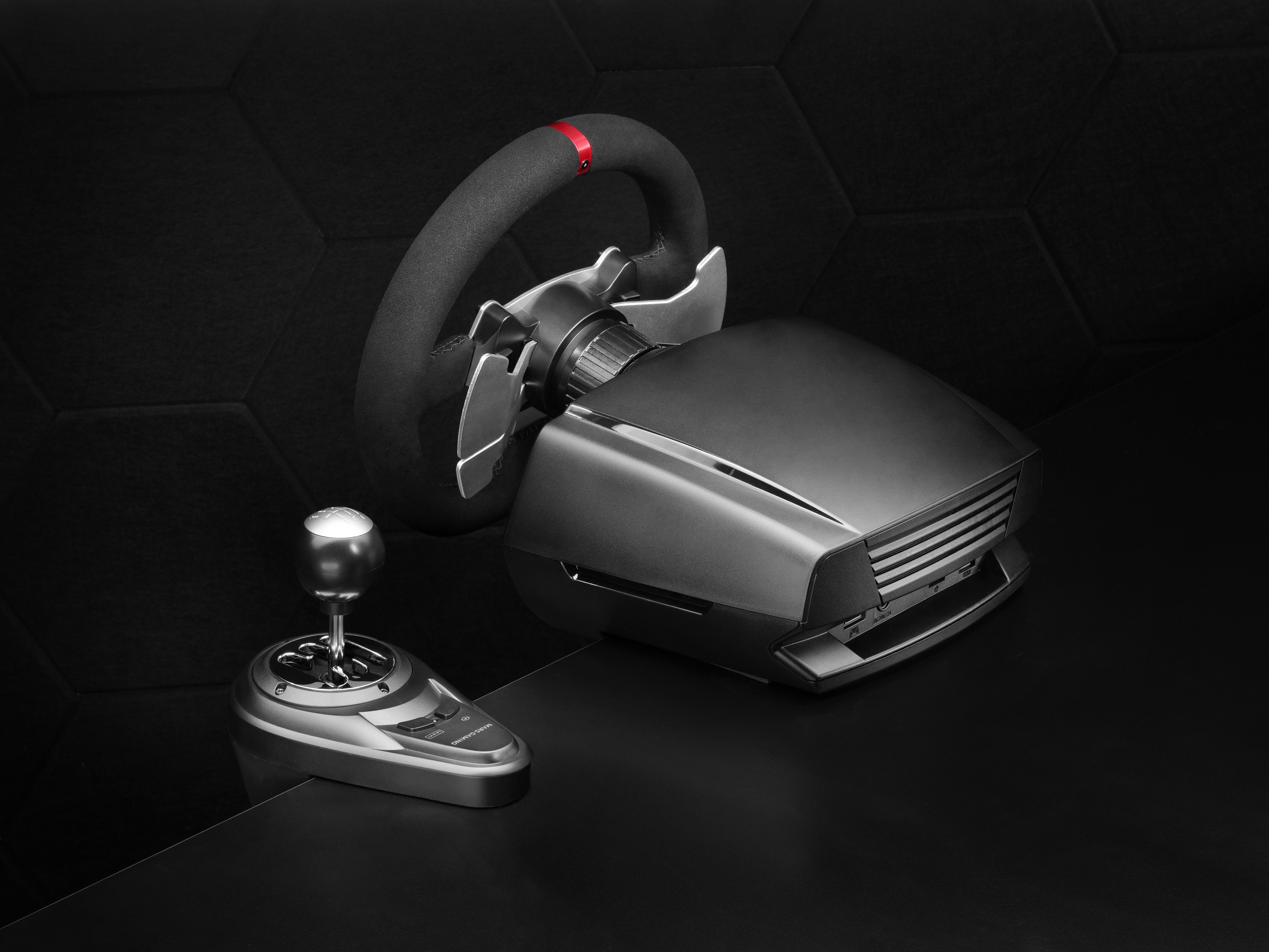 Volante Con Pedales Y Cambio De Marchas Manual Mars Gaming Mwh-Rsx