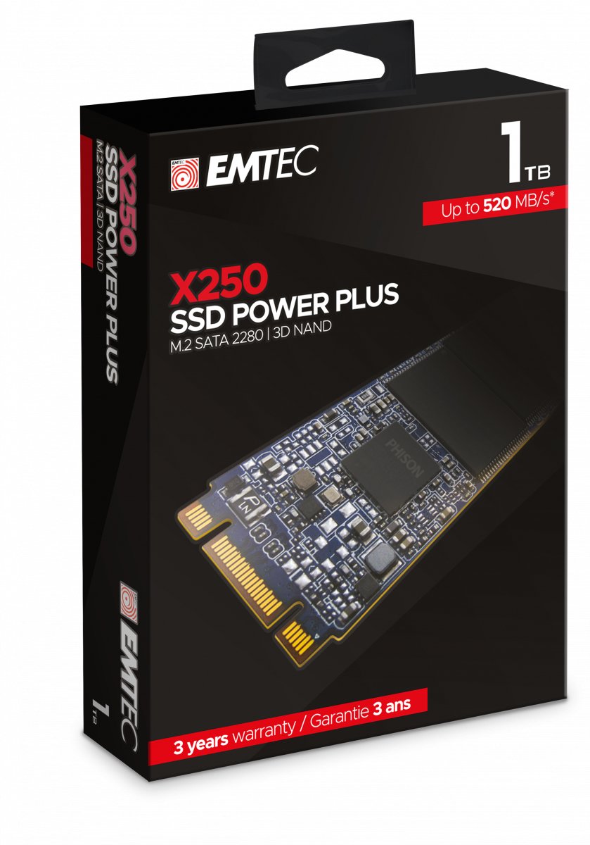 EAN 3126170170514 - Emtec X250 1 TB M.2 Serial ATA III imagen 5