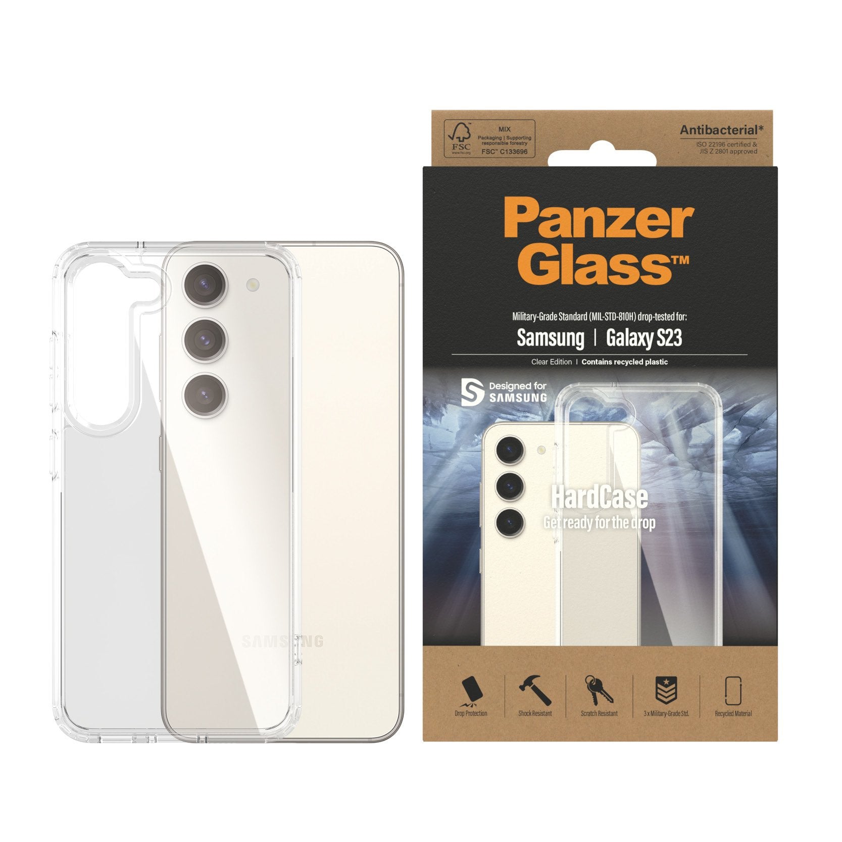 Funda Panzerglass Para Samsung Galaxy S23 Ab