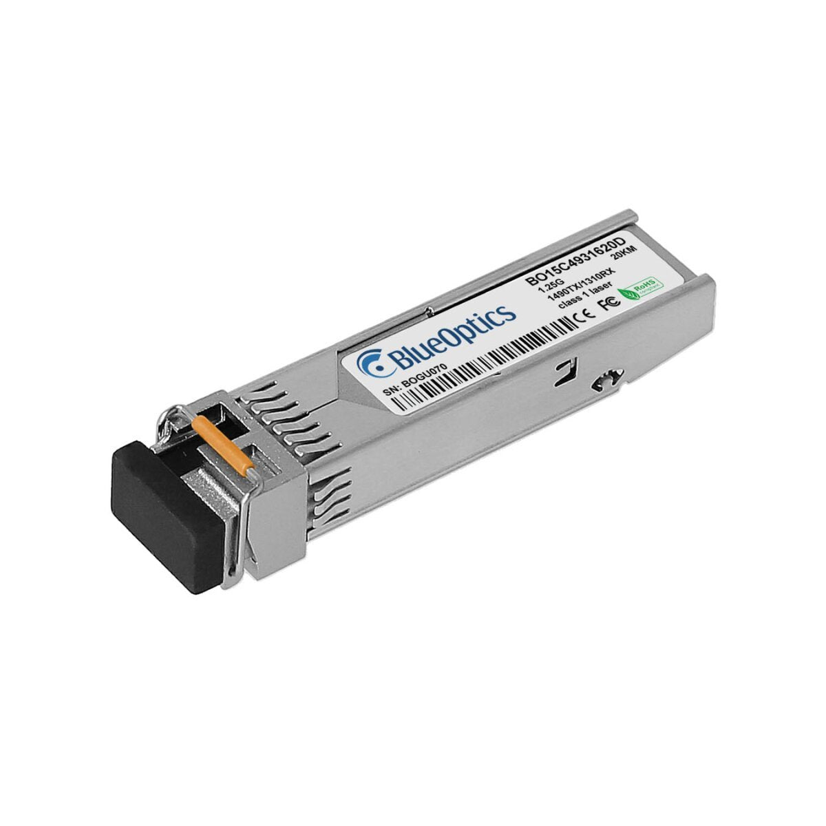 Blueoptics Allied Telesis At-Spbd10-14 Blueoptics Bo15c4931620d Sfp Transceiver, Lc-Simplex, 1000base-Bx-D, Singlemode Fiber, Tx1490nm/Rx1310nm, 10km