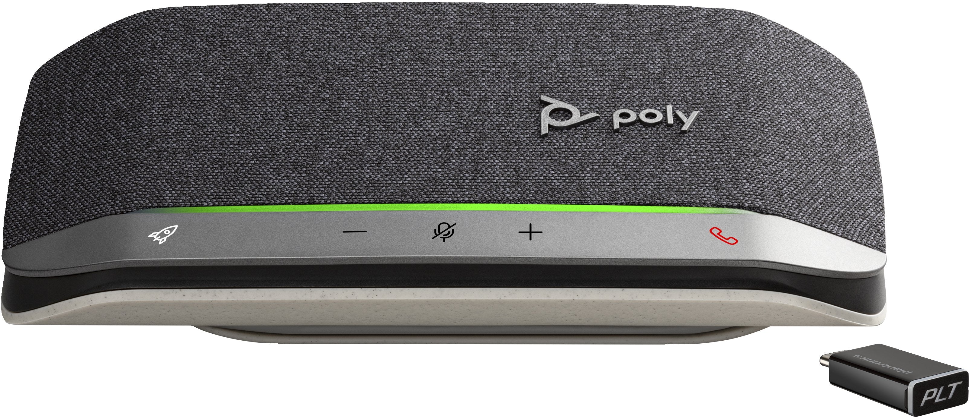 EAN 0197029536235 - Poly Sync 20+ USB-C Speakerphone altavoz Teléfono móvil/PC USB/Bluetooth Negro, Plata imagen 1