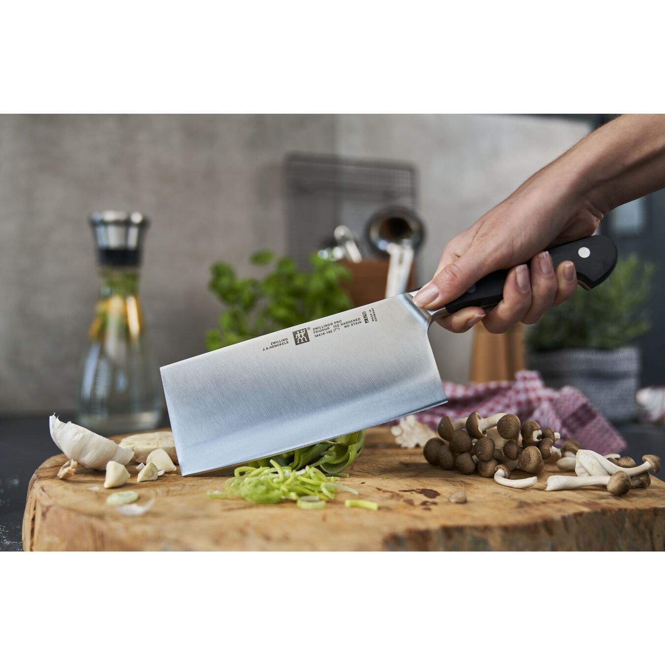 Zwilling 38419-181-0 Chinesisches Kochmesser 18 Cm Plata