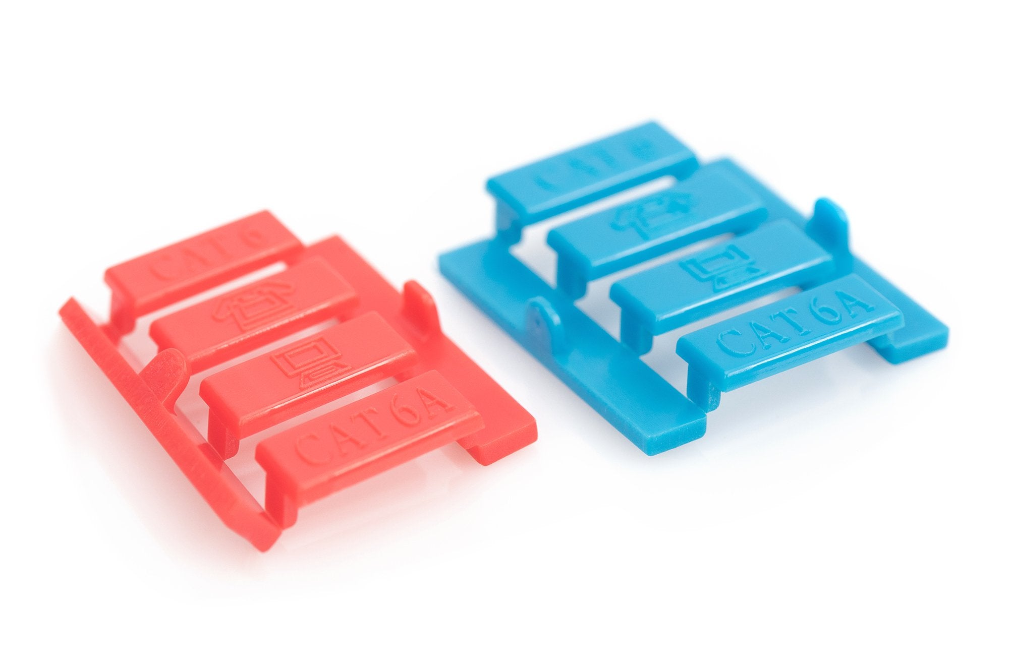 Digitus Placa Frontal, 2 Puertos, 45 X 45 Mm, Acodada, Para Marco Dn-93802-5-Sh