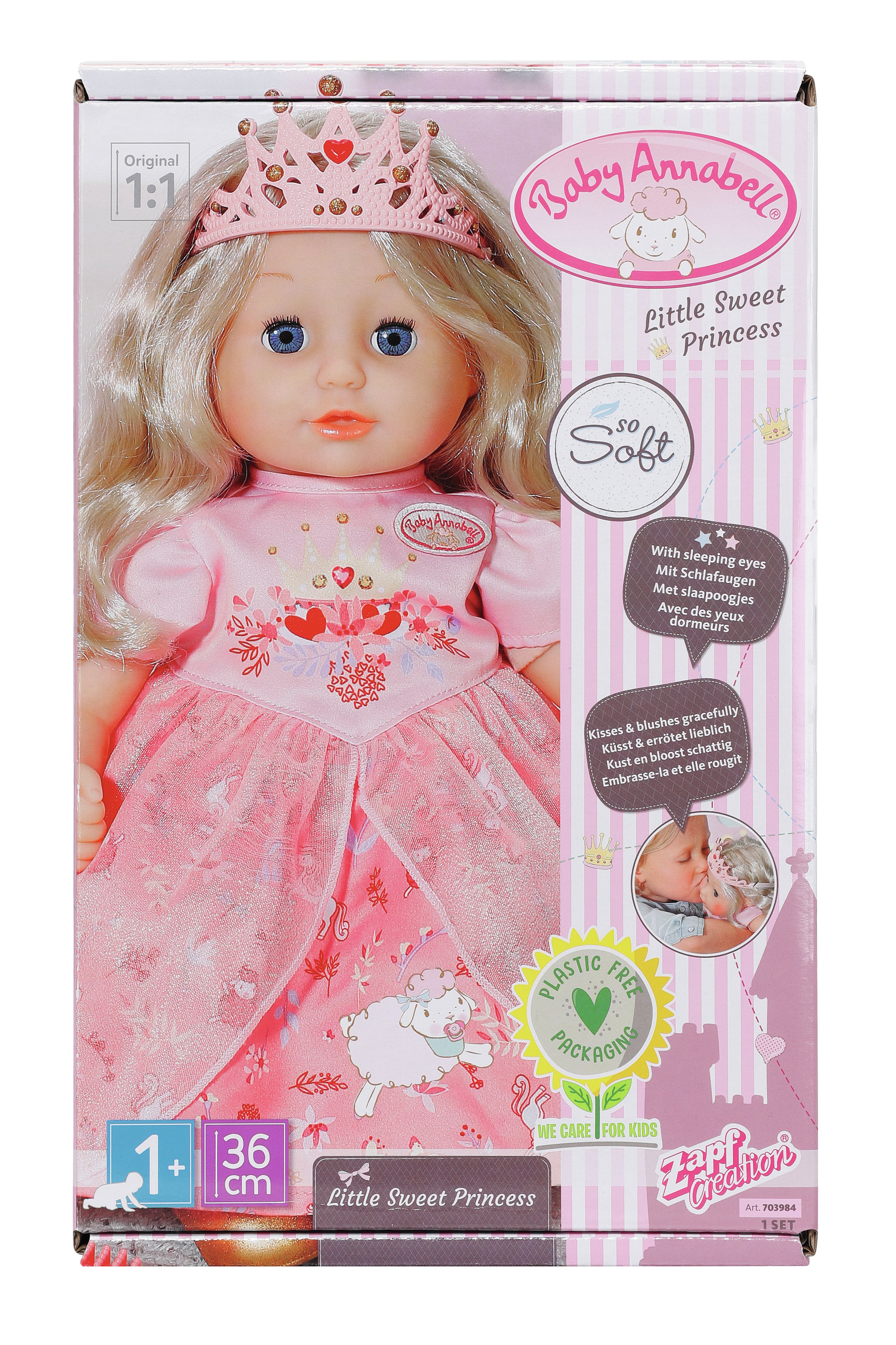 EAN 4001167703984 - Baby Annabell Little Sweet Princess imagen 4